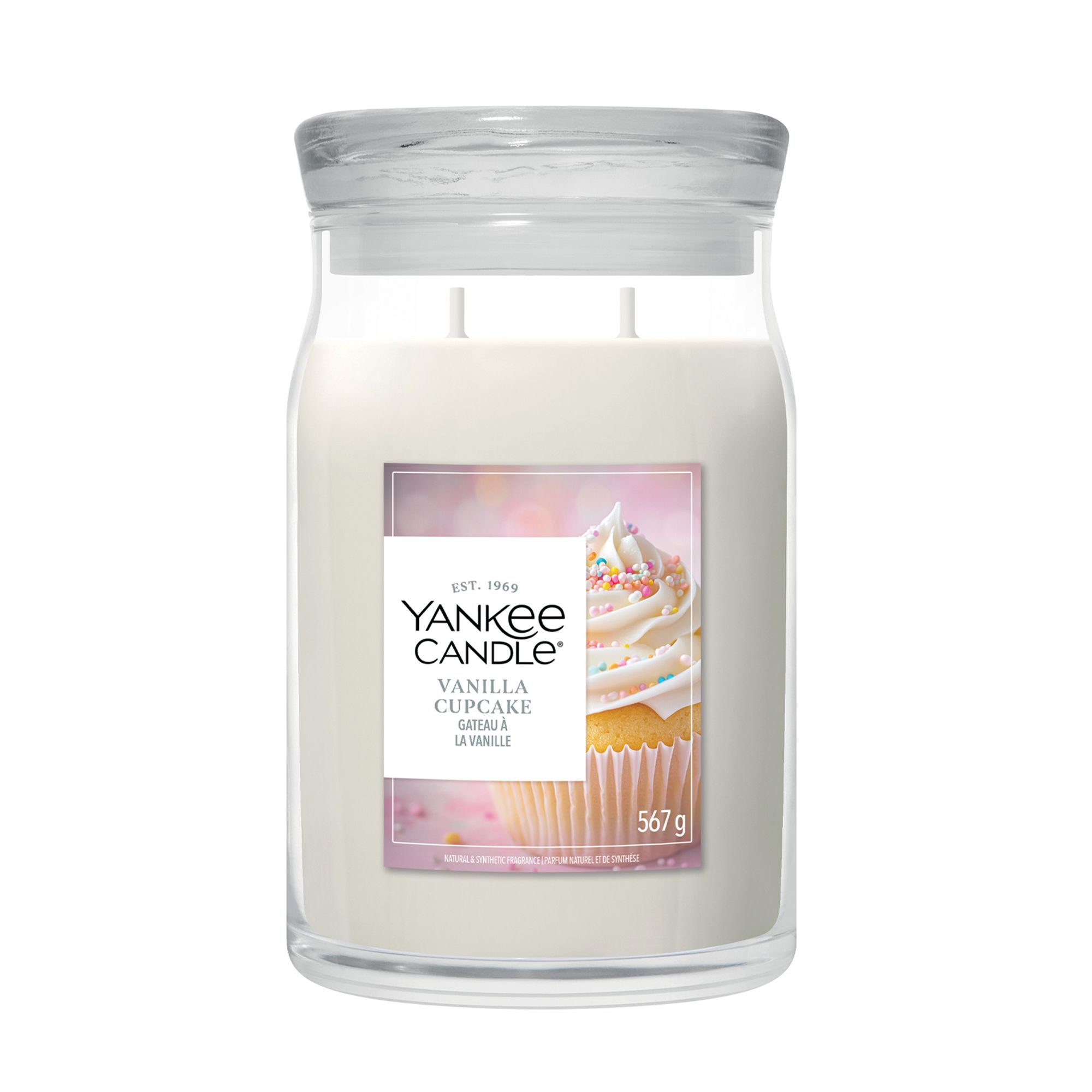 YANKEE CANDLE® Duftkerze Signature Line Large Jar Vanilla Cupcake