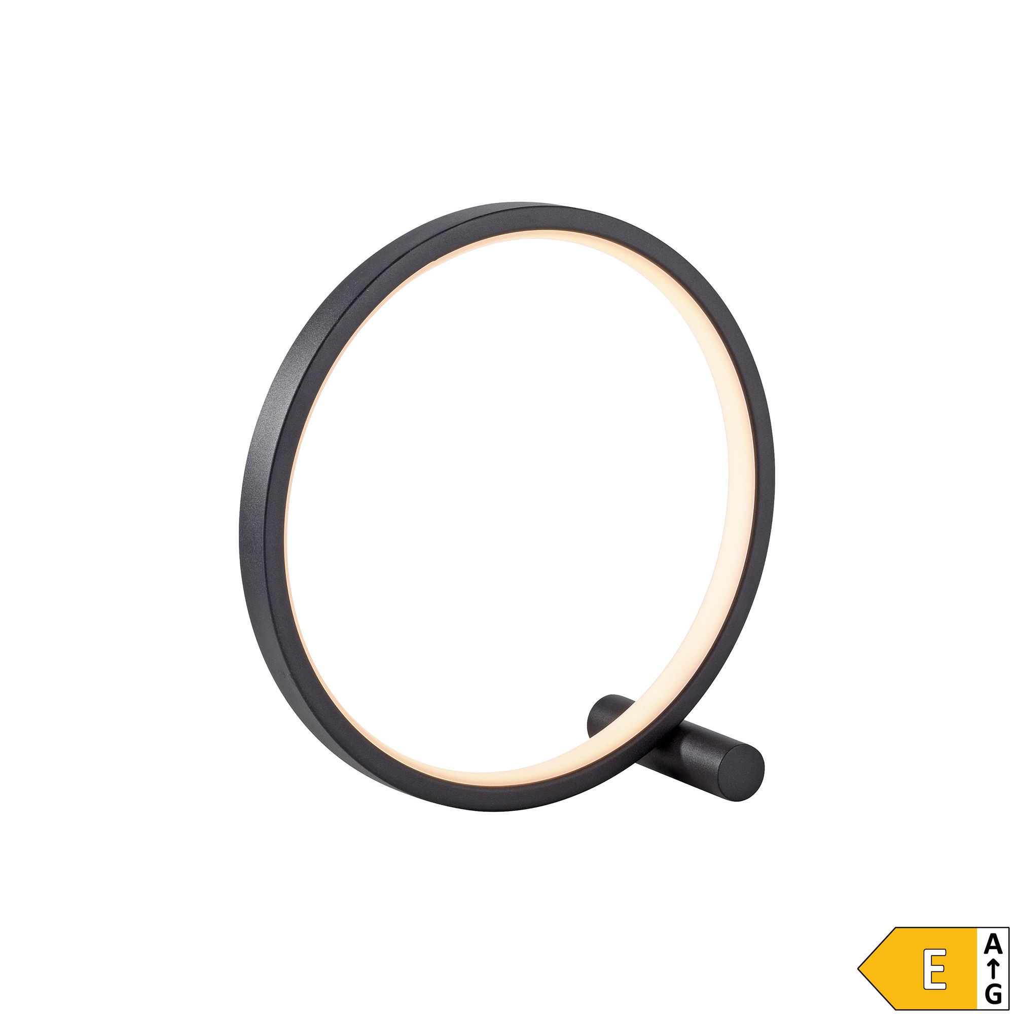  LUMIDA Looks LED-Tischleuchte Ring-Design Höhe 25,5cm