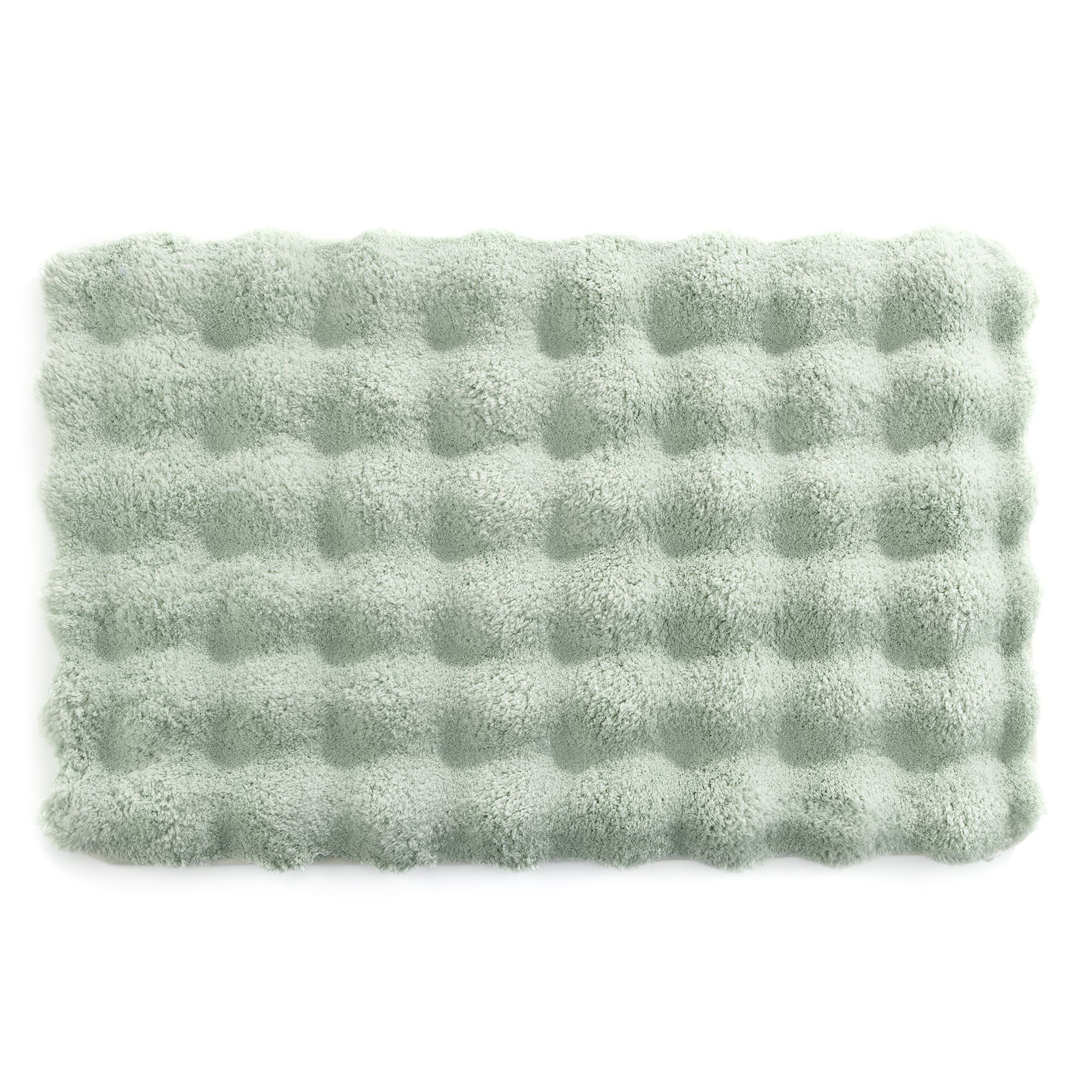 BADIZIO Softdry Badvorleger 3D-Effekt Bubbles Hochflor extra soft