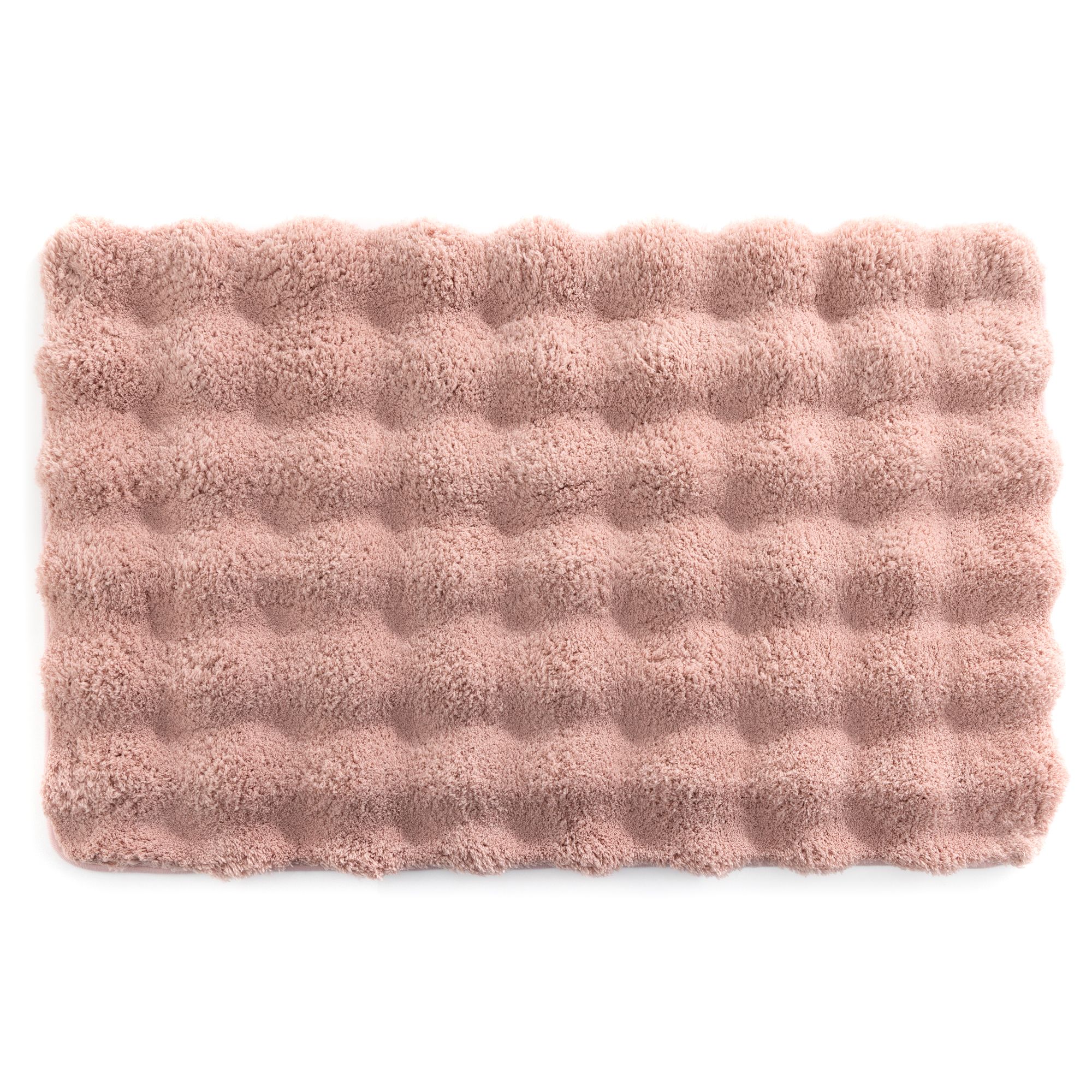 BADIZIO Softdry Badvorleger 3D-Effekt Bubbles Hochflor extra soft