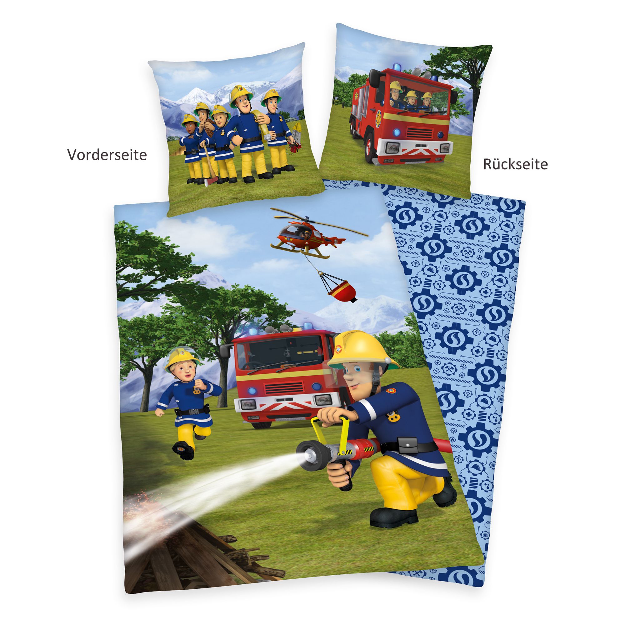 HERDING Lizenzbettwäsche Motivauswahl Baumwoll Renforcé Einzelbett, 2tlg.