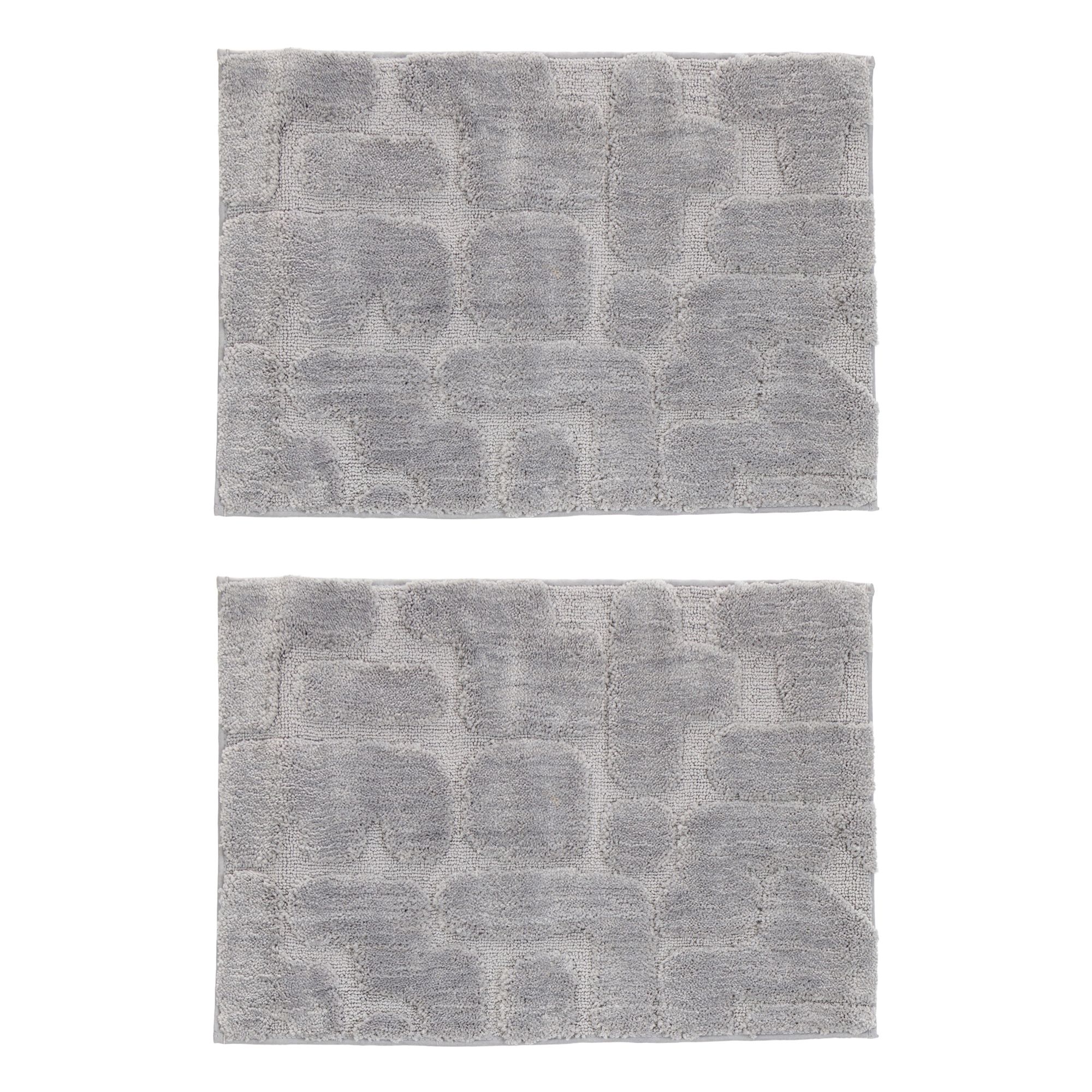 CASA FONDO 2 Fußmatten Hoch-/Tiefstruktur HeiQ-Ausrüstung Samt-Paspel