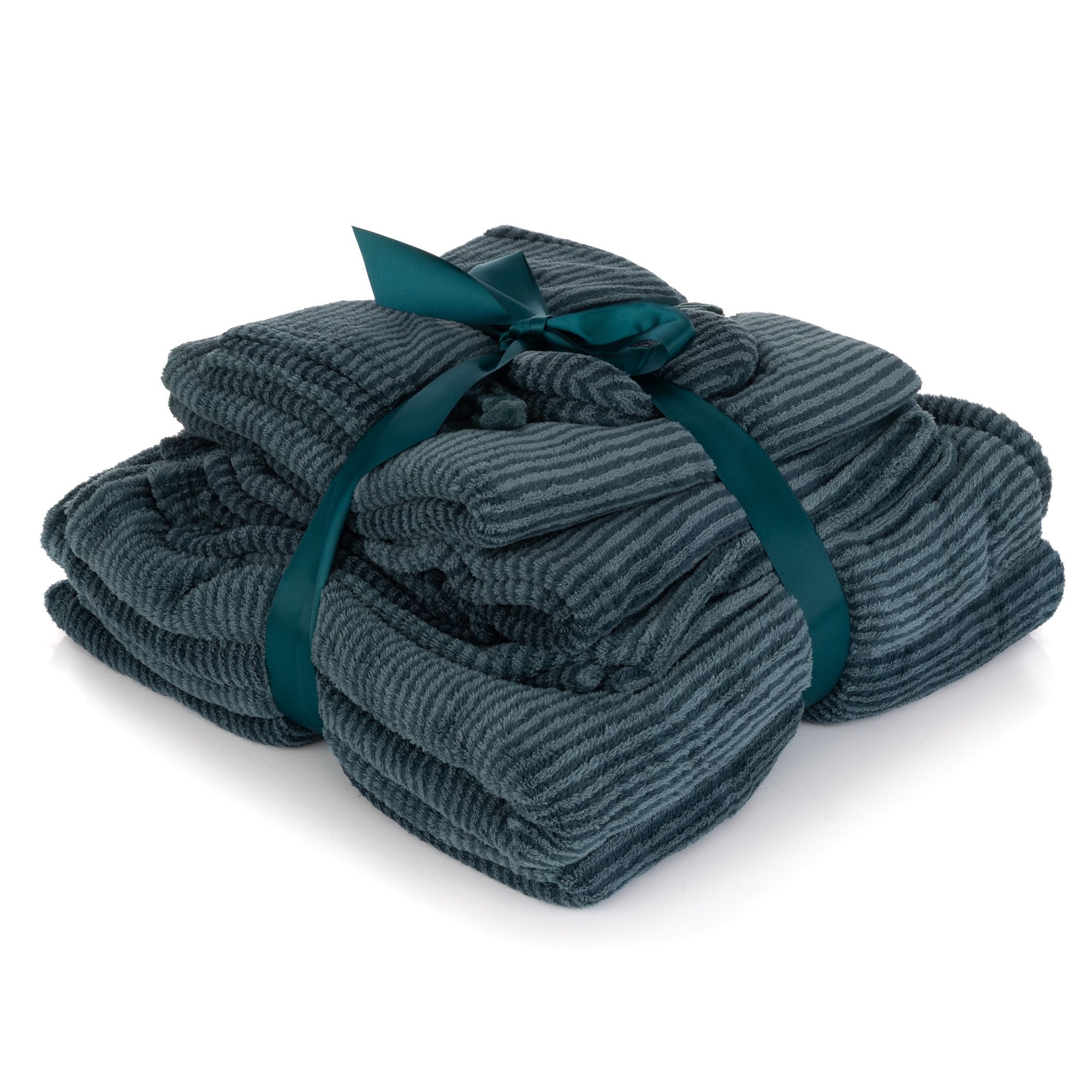 MONT CHALET Handtuch-Set, 10tlg. gestreift Kuschelplüsch Chinchillafell