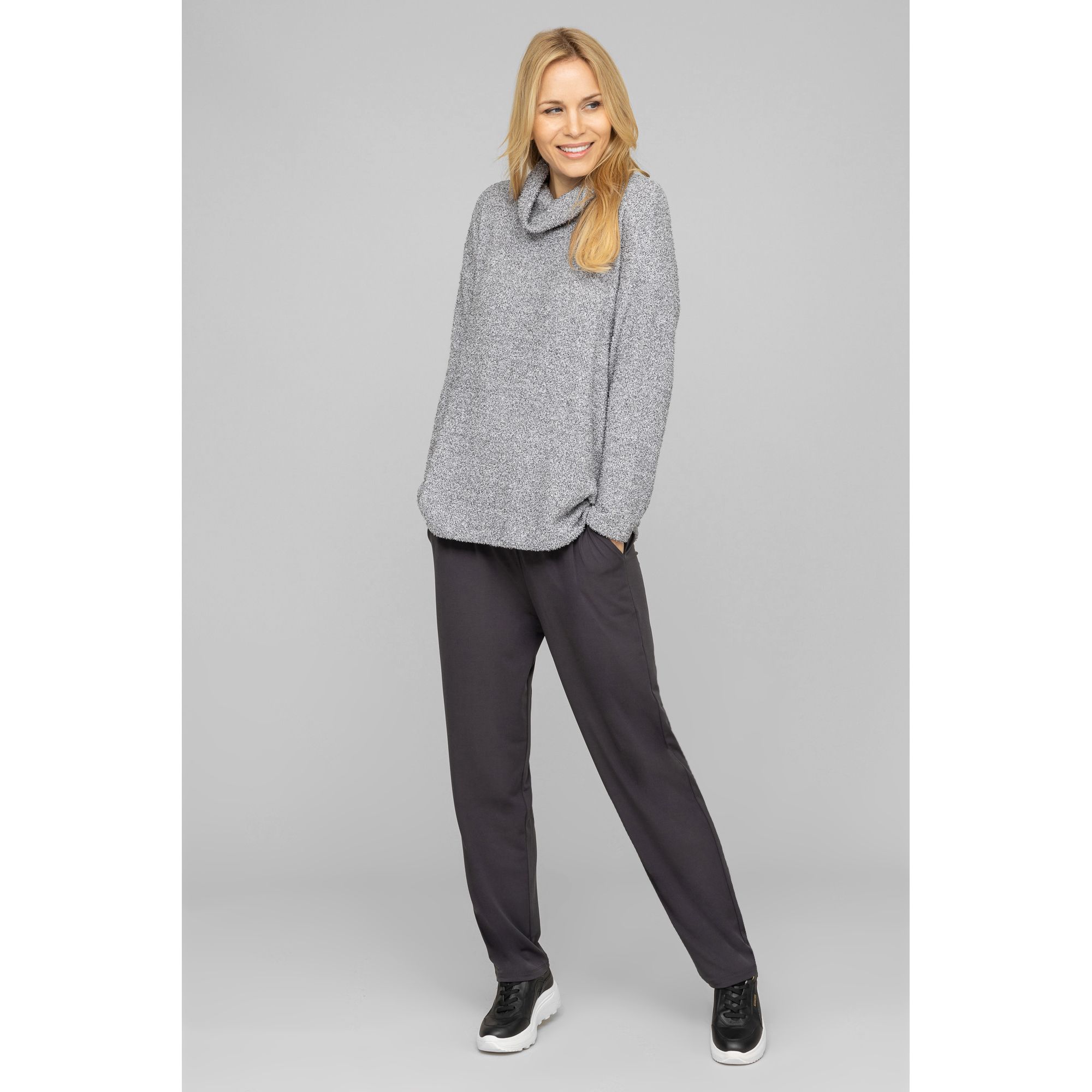 B-Ware KIM & CO. Hose, 1/1-Länge Deluxe Brazil Knit 2 Eingrifftaschen