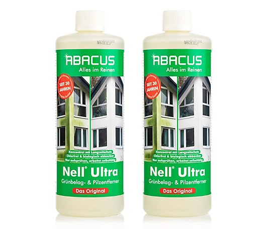 ABACUS Nell® Ultra Grünbelag- & Pilzentferner mit Langzeitwirkung