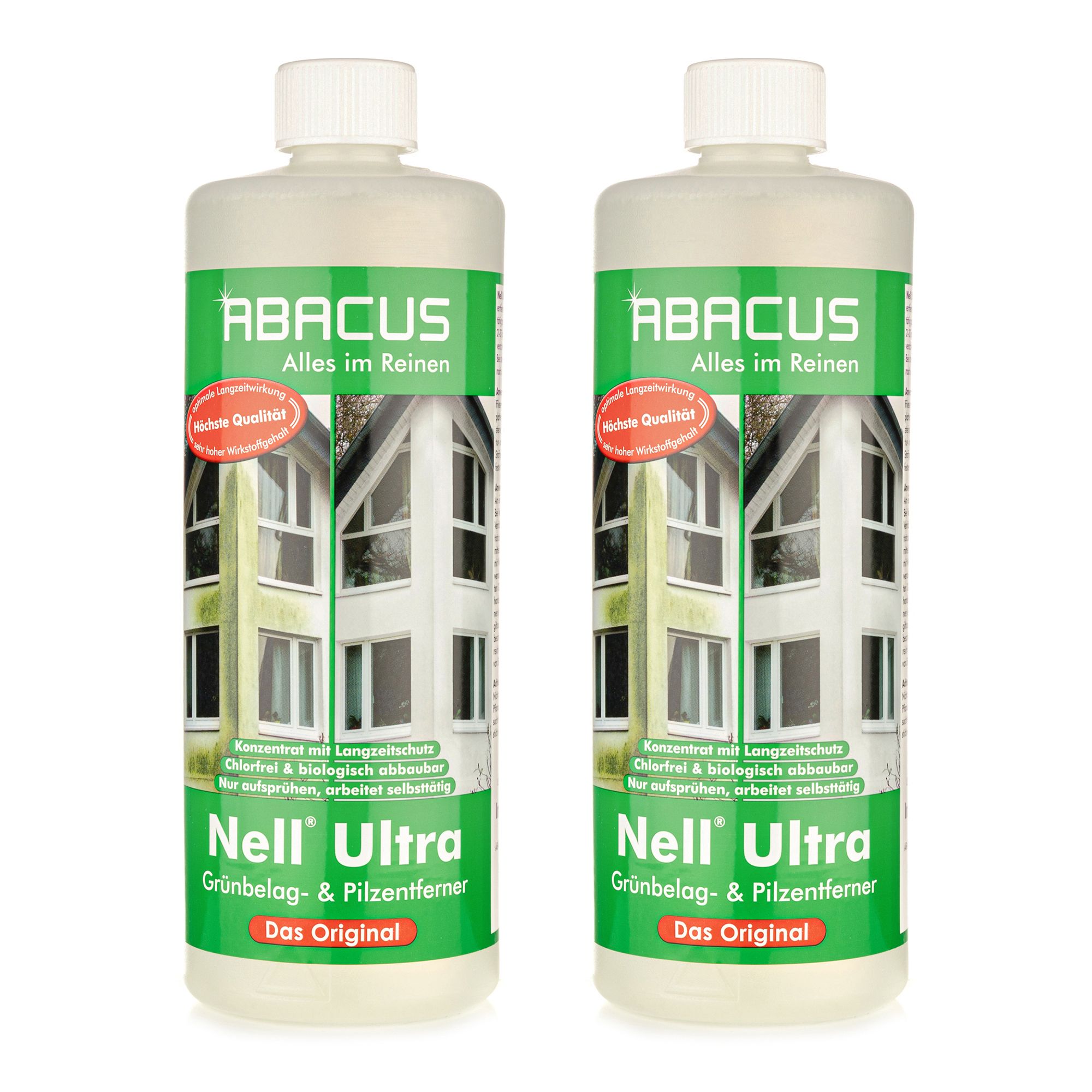 ABACUS Nell® Ultra Grünbelag- & Pilzentferner mit Langzeitwirkung