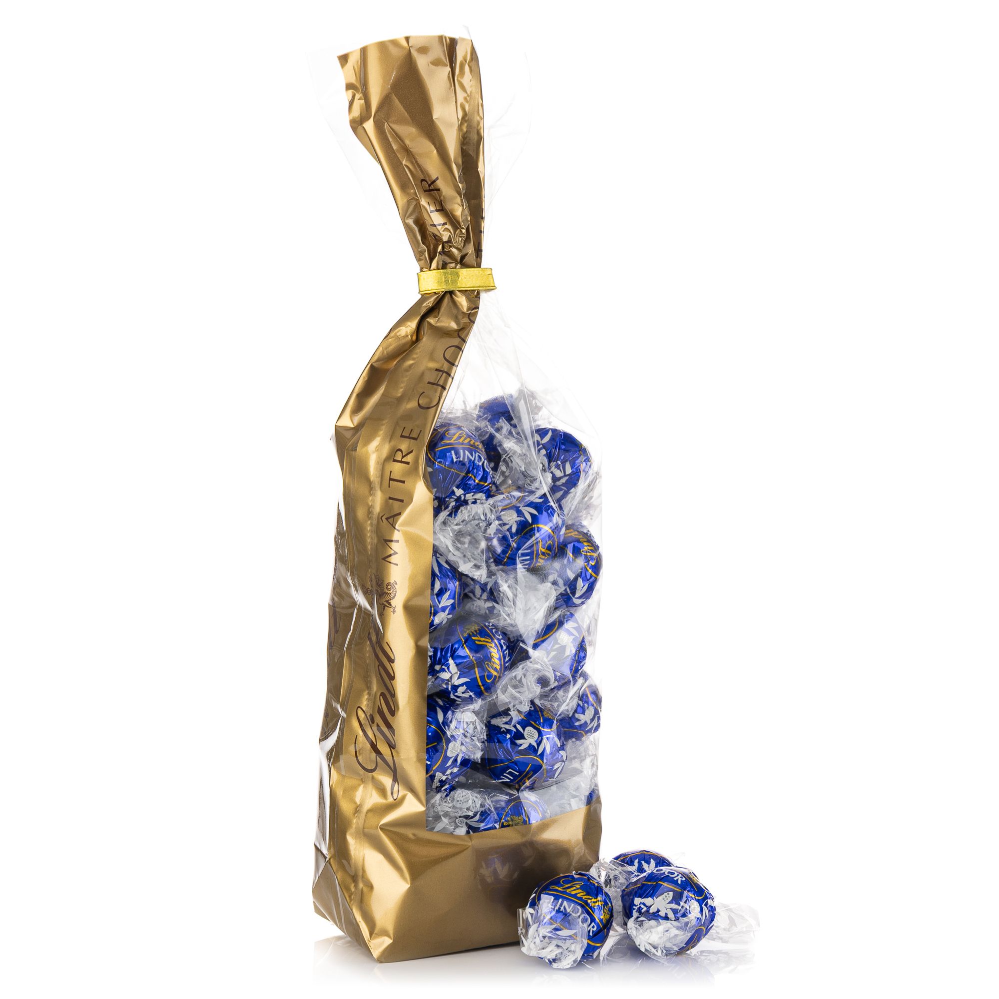 LINDT Lindor Kugeln mit zartschmelzender Füllung, sortenrein Inhalt mind. 498g