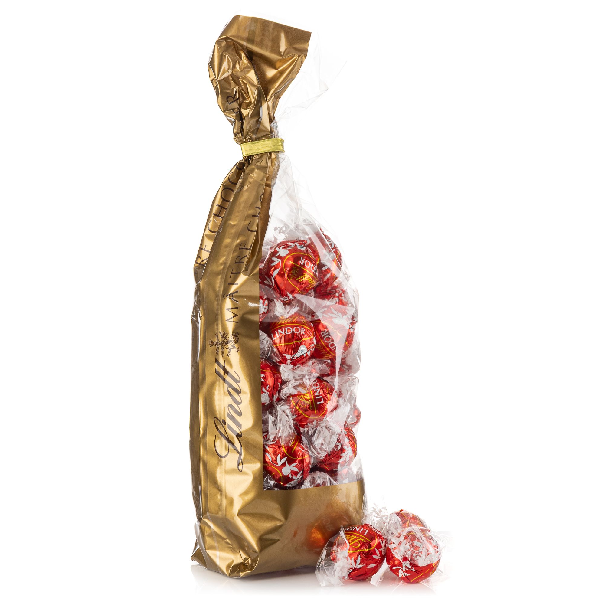 LINDT Lindor Kugeln mit zartschmelzender Füllung, sortenrein Inhalt mind. 498g