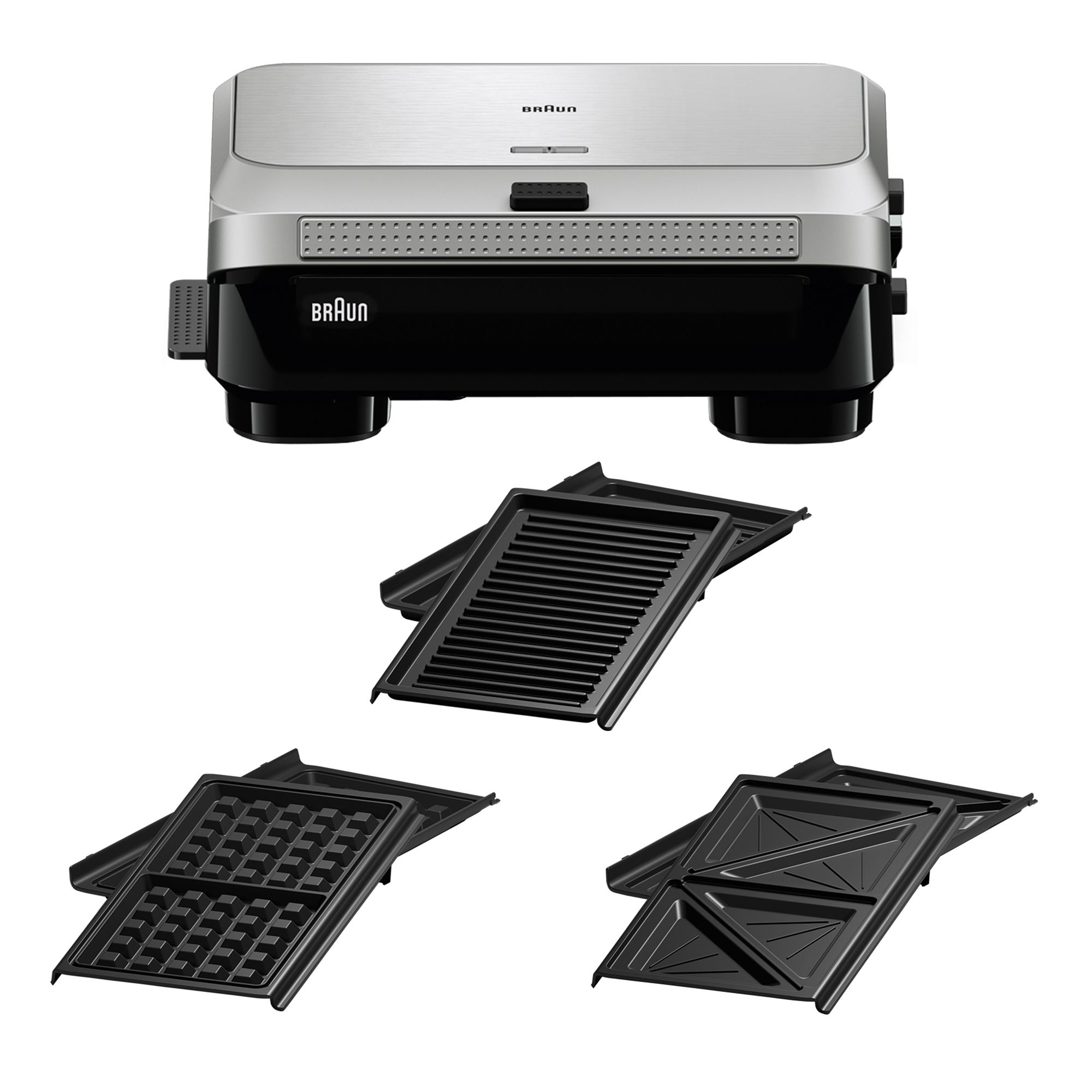 BRAUN SM 5038 Sandwich Maker Snack Maker 5 inkl. Wechselplatten