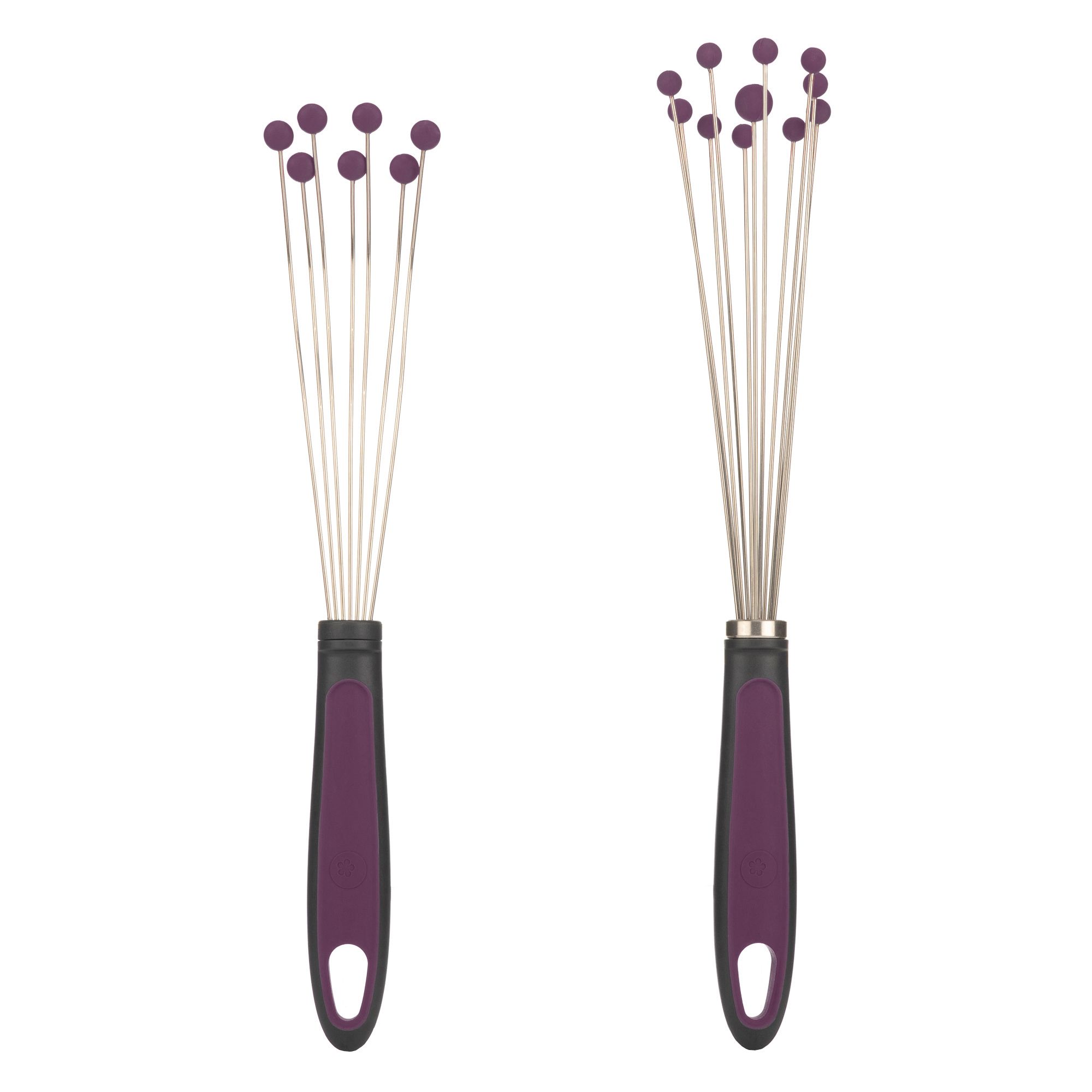 KOCHBLUME® Kugelschneebesen & Tellerbesen spülmaschinenfest 2tlg.
