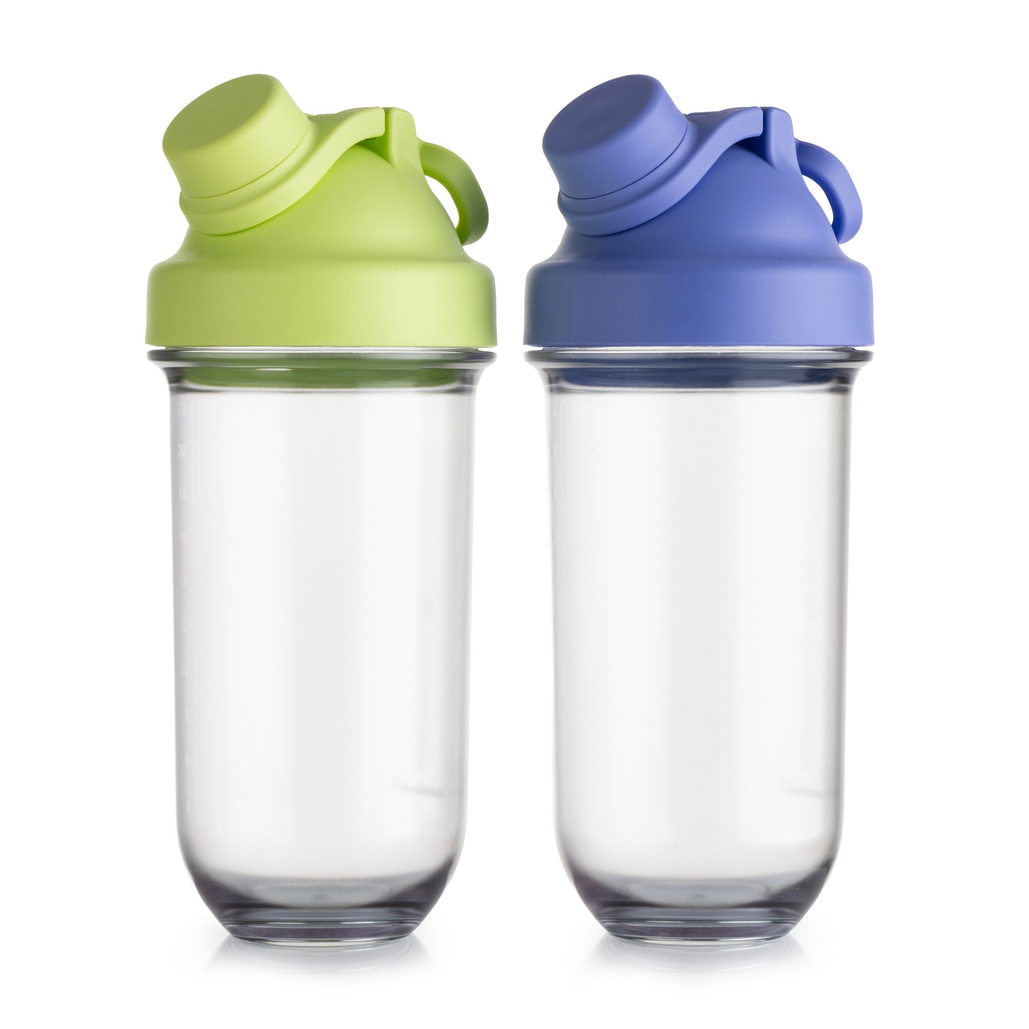 LocknLock 2 Trinkflaschen ergonomische Form inkl. Tragegriff je 830ml Volumen