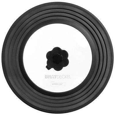KOCHBLUME® Bratdeckel zum Kochen & Braten für Größen Ø 22-28cm energiesparend