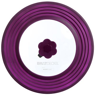 KOCHBLUME® Bratdeckel zum Kochen & Braten für Größen Ø 22-28cm energiesparend