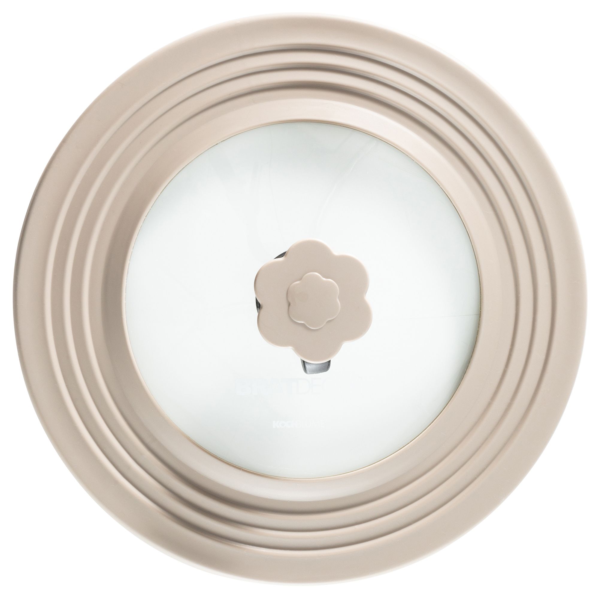 KOCHBLUME® Bratdeckel zum Kochen & Braten für Größen Ø 22-28cm energiesparend