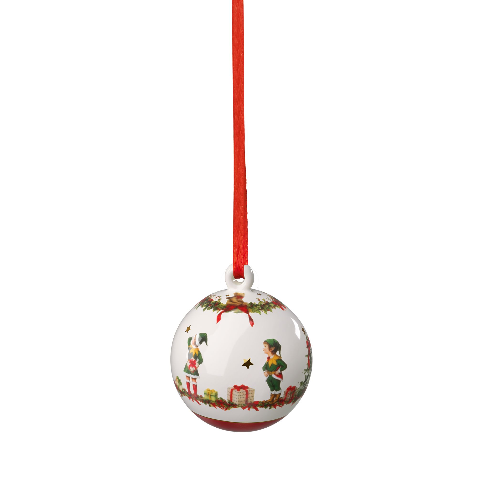 VILLEROY & BOCH Jahreskugel Weihnachts-Edition 2026 Premium Porzellan