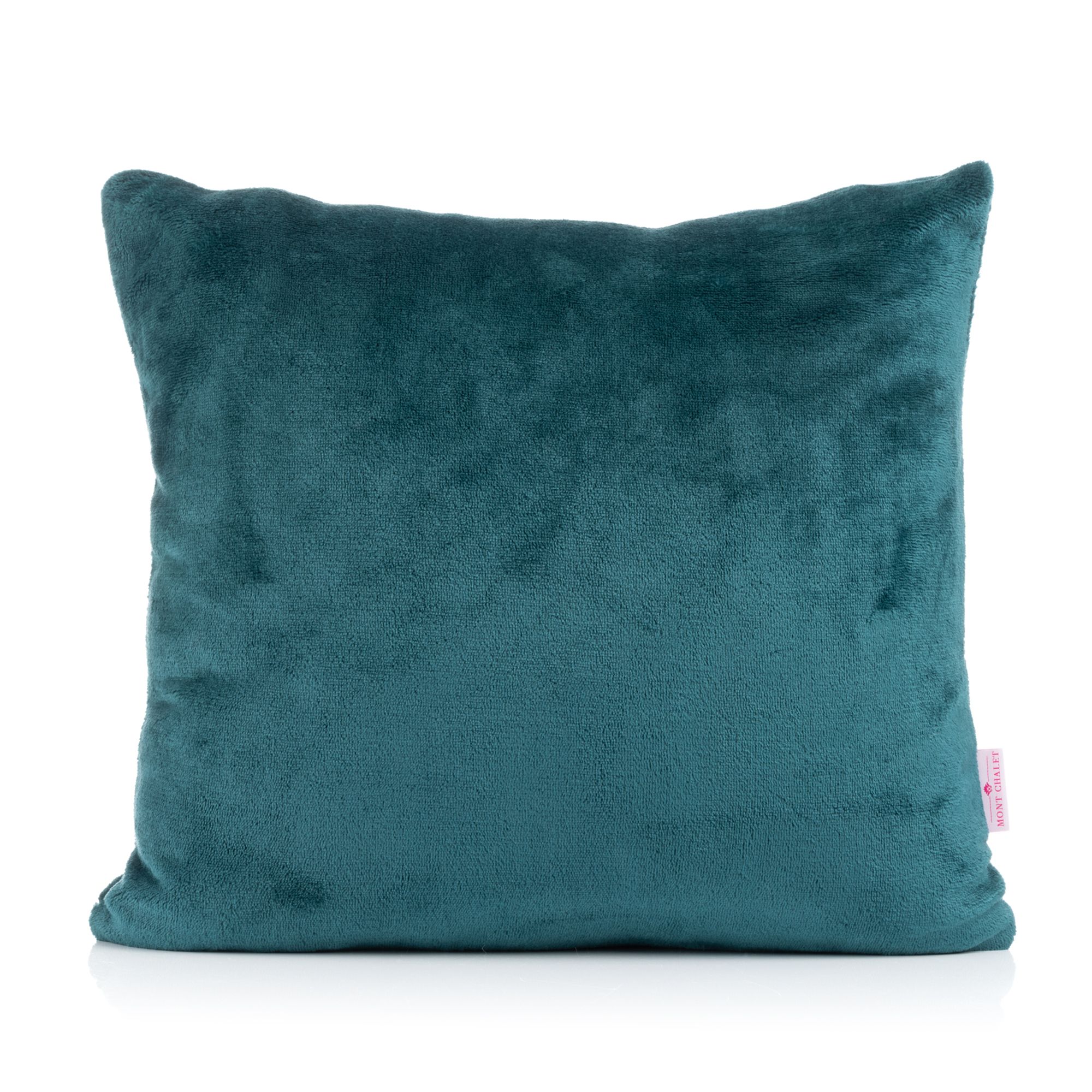 MONT CHALET 1 Kissenbezug uni Mikrofaser Chinchilla Reißverschluss