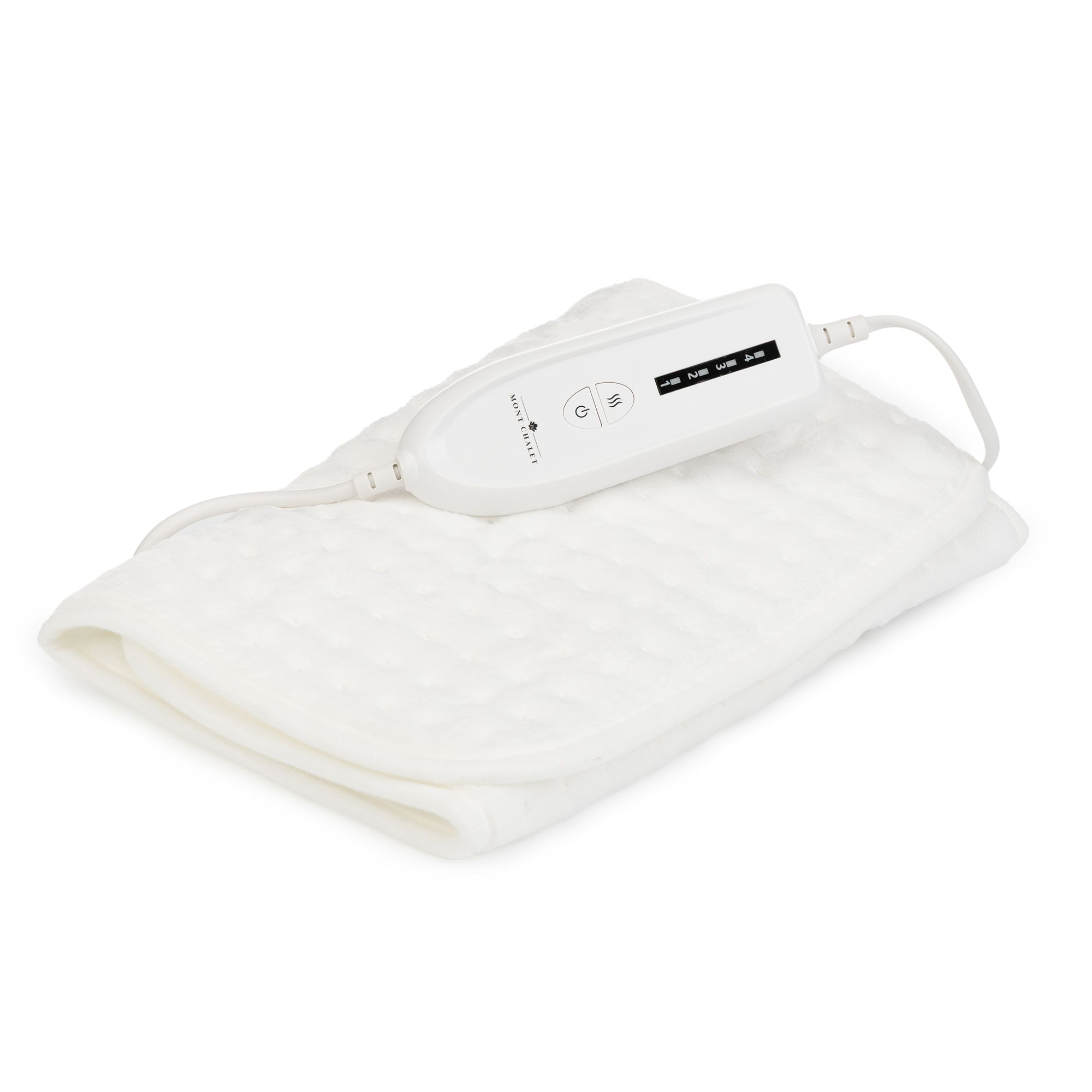 MONT CHALET Heizmatte Mikrofaser Chinchilla uni, 4 Heizstufen 1,5h-Timer, 30x60cm