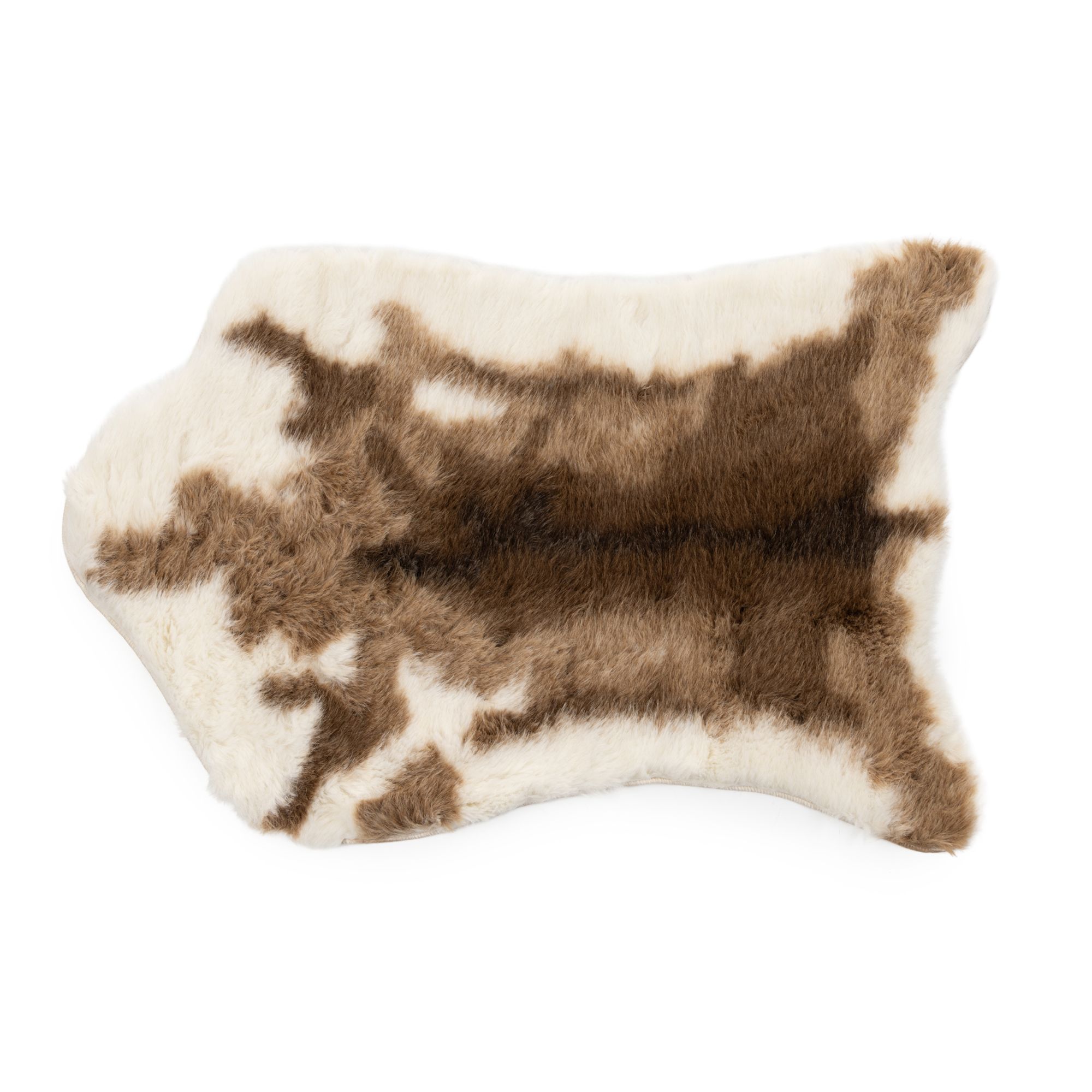 MONT CHALET Rentier-Dekofell Fellimitat rutschfest waschbar, 62x100cm