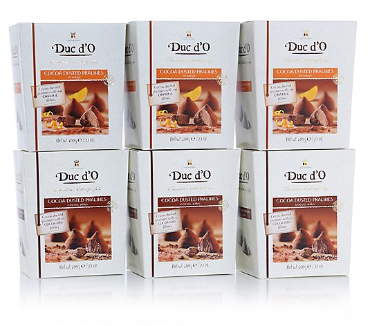 DUC D'O erlesene Kakaotrüffel 6 Packungen Inhalt 1.200g