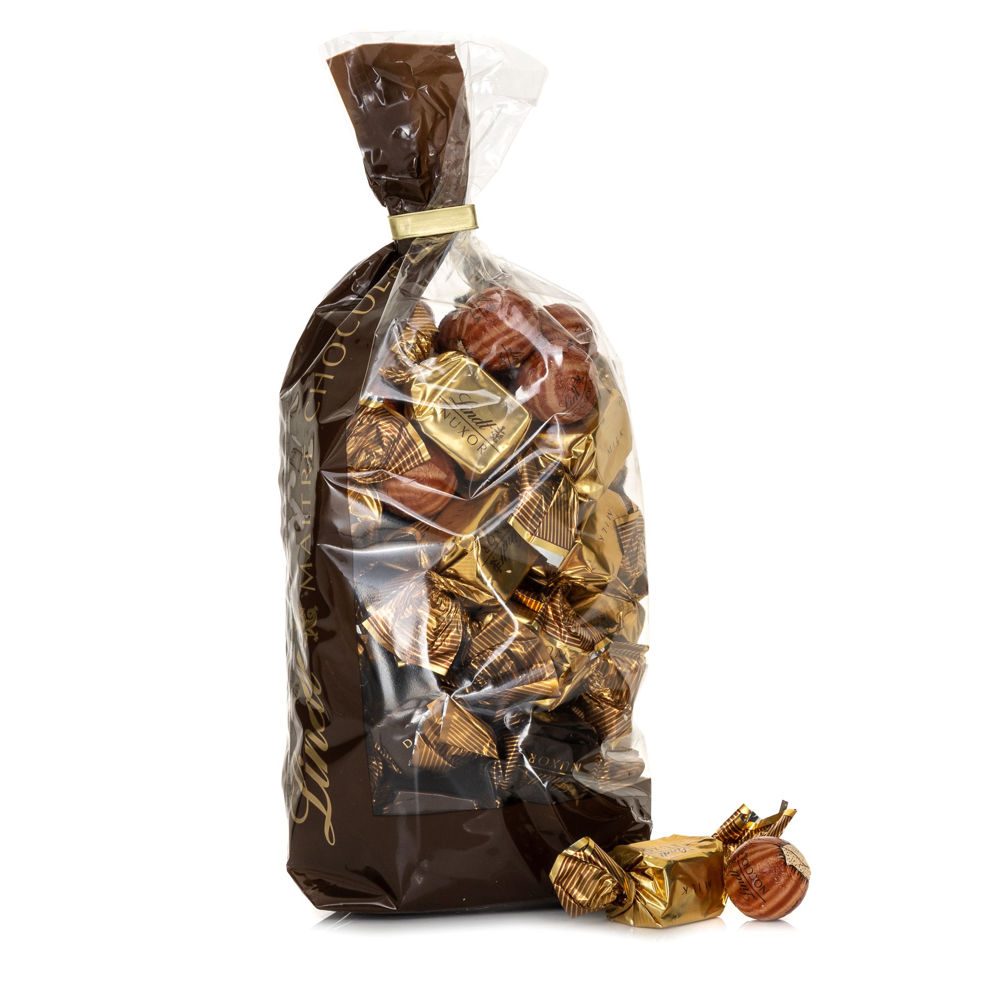 LINDT Italienischer Nussmix 3 Sorten mit ganzen Haselnüssen Inhalt 596g ...