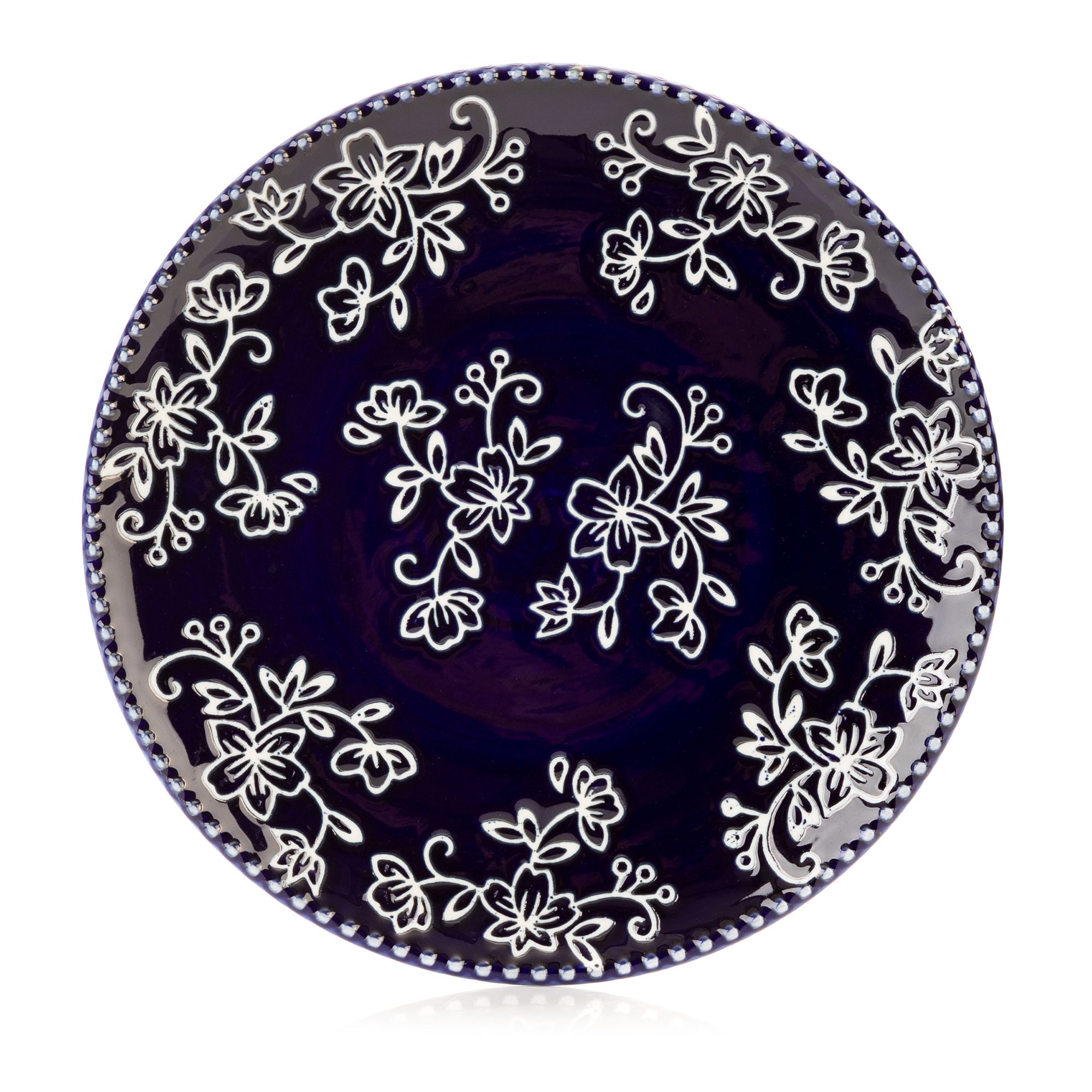 TEMP-TATIONS Dessertteller-Set Floral Lace Keramik, 6tlg.