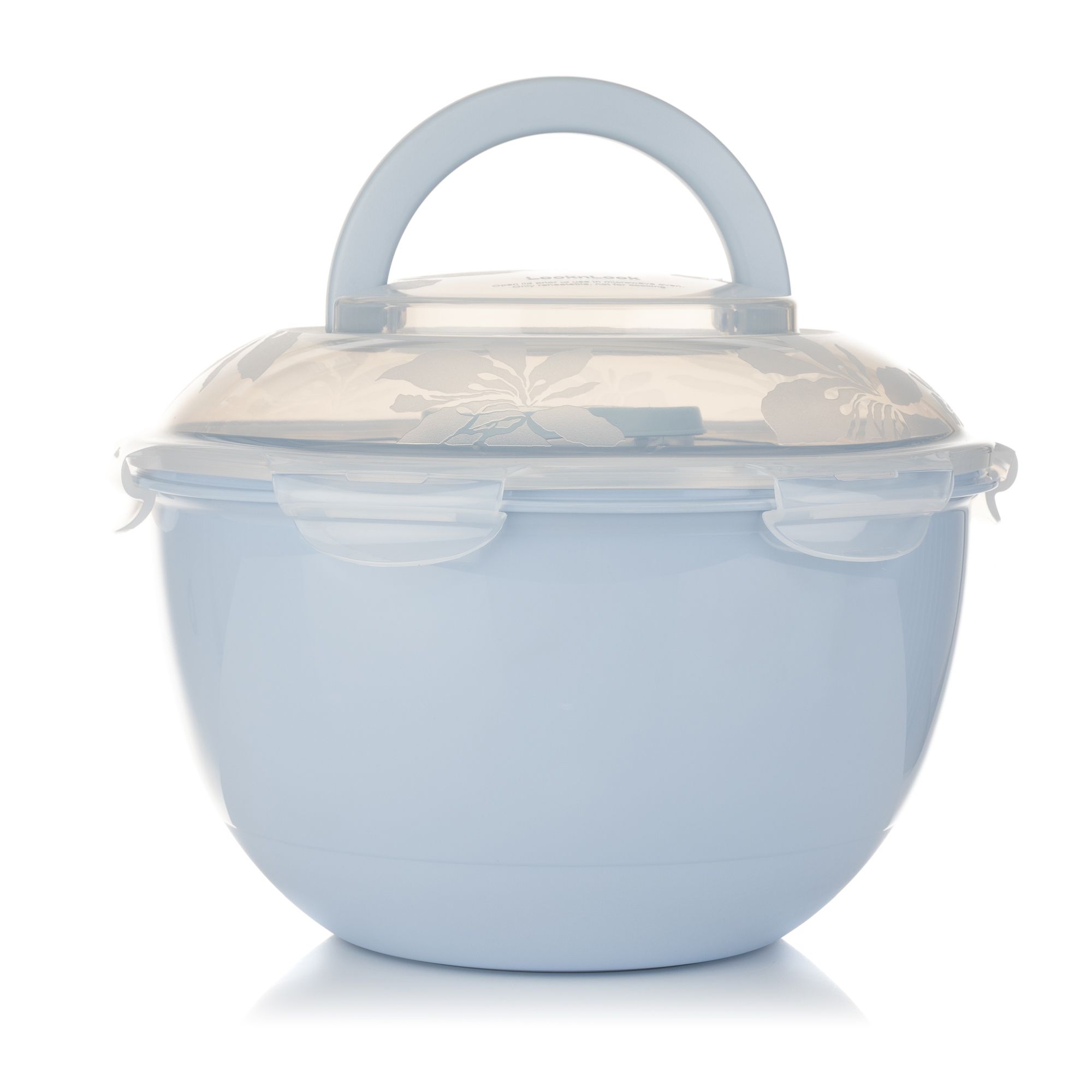 LocknLock Schüssel mit Tragegriff, Einteiler und Siebeinsatz 6,0L Volumen