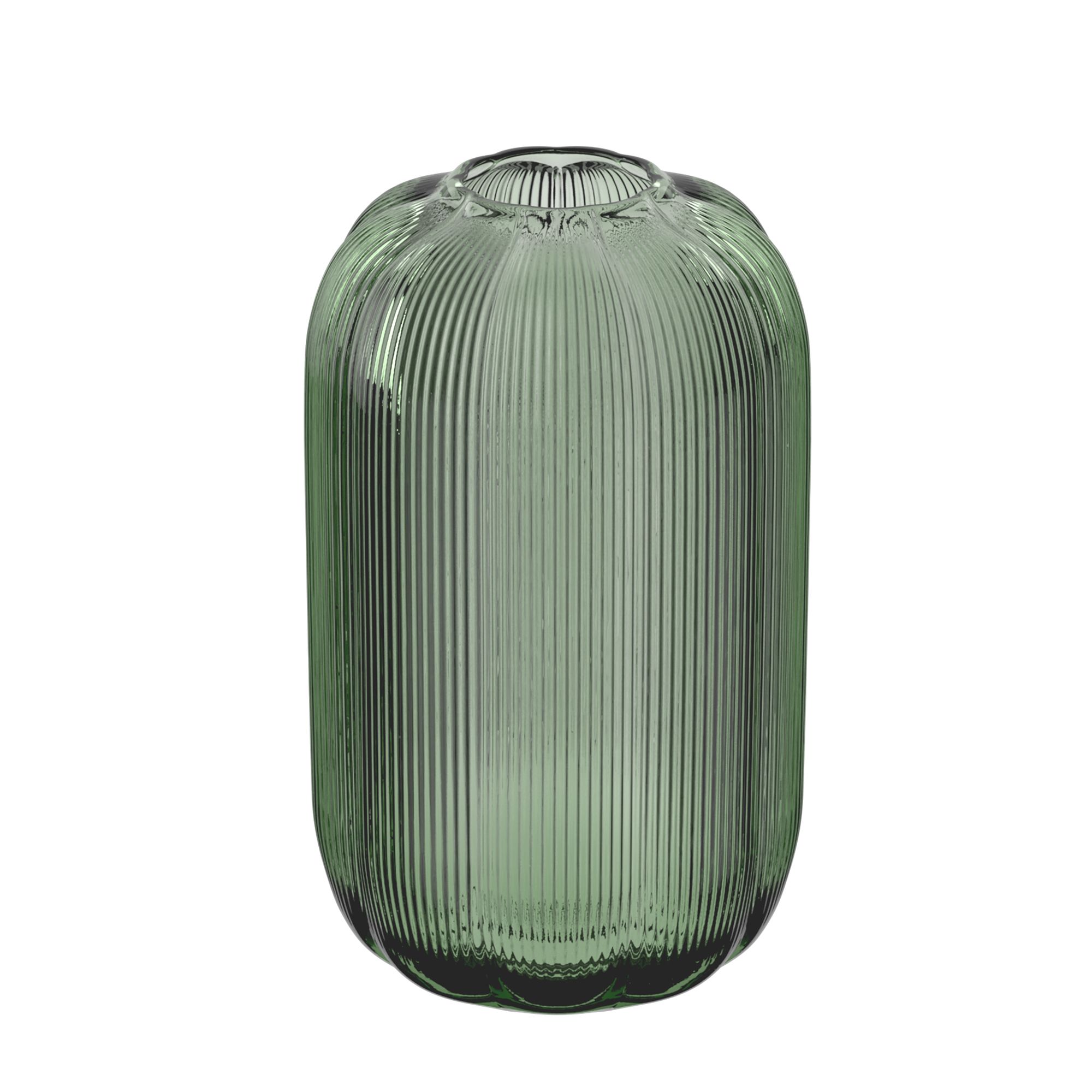 VILLEROY & BOCH Fleur vert mundgeblasene & handgefertigte Vase 28cm