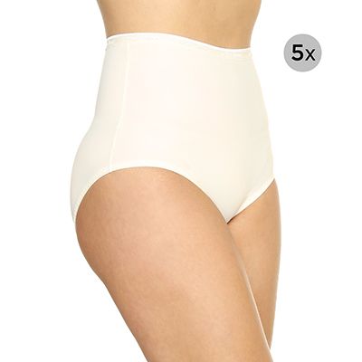 B-Ware LITTLE ROSE 5 Maxislips Mikrofasermischung Jacquard im Bund