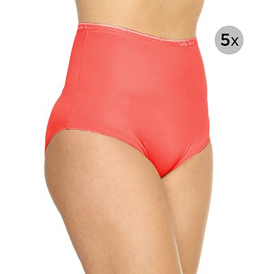 B-Ware LITTLE ROSE 5 Maxislips Mikrofasermischung Jacquard im Bund