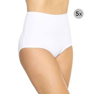 B-Ware LITTLE ROSE 5 Maxislips Mikrofasermischung Jacquard im Bund