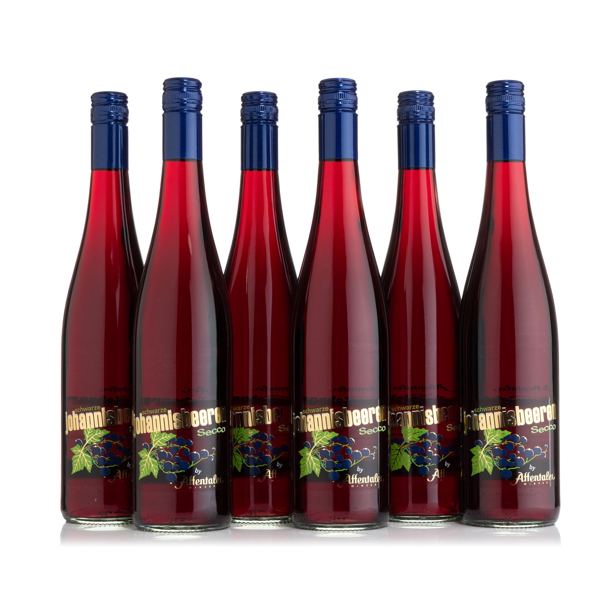 AFFENTALER WEIN Johannisbeeren Secco fruchtig duftend 6 Flaschen à 0,75l exklusiv bei QVC
