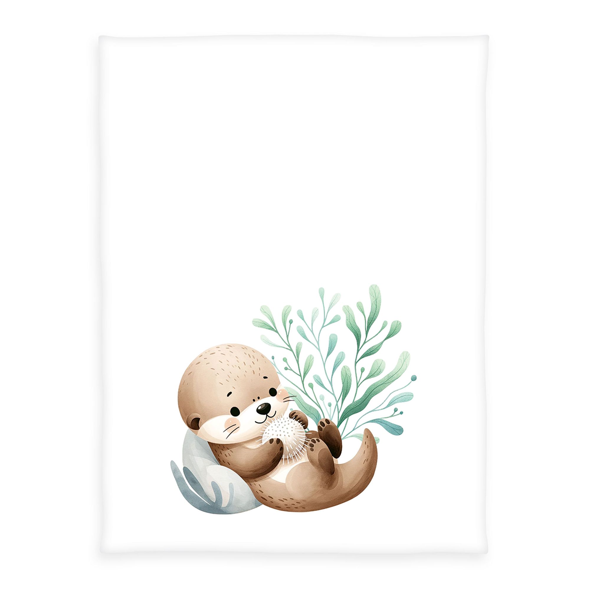 babybest® Kuscheldecke Schnuffel-Otter Flausch ca. 75x150cm
