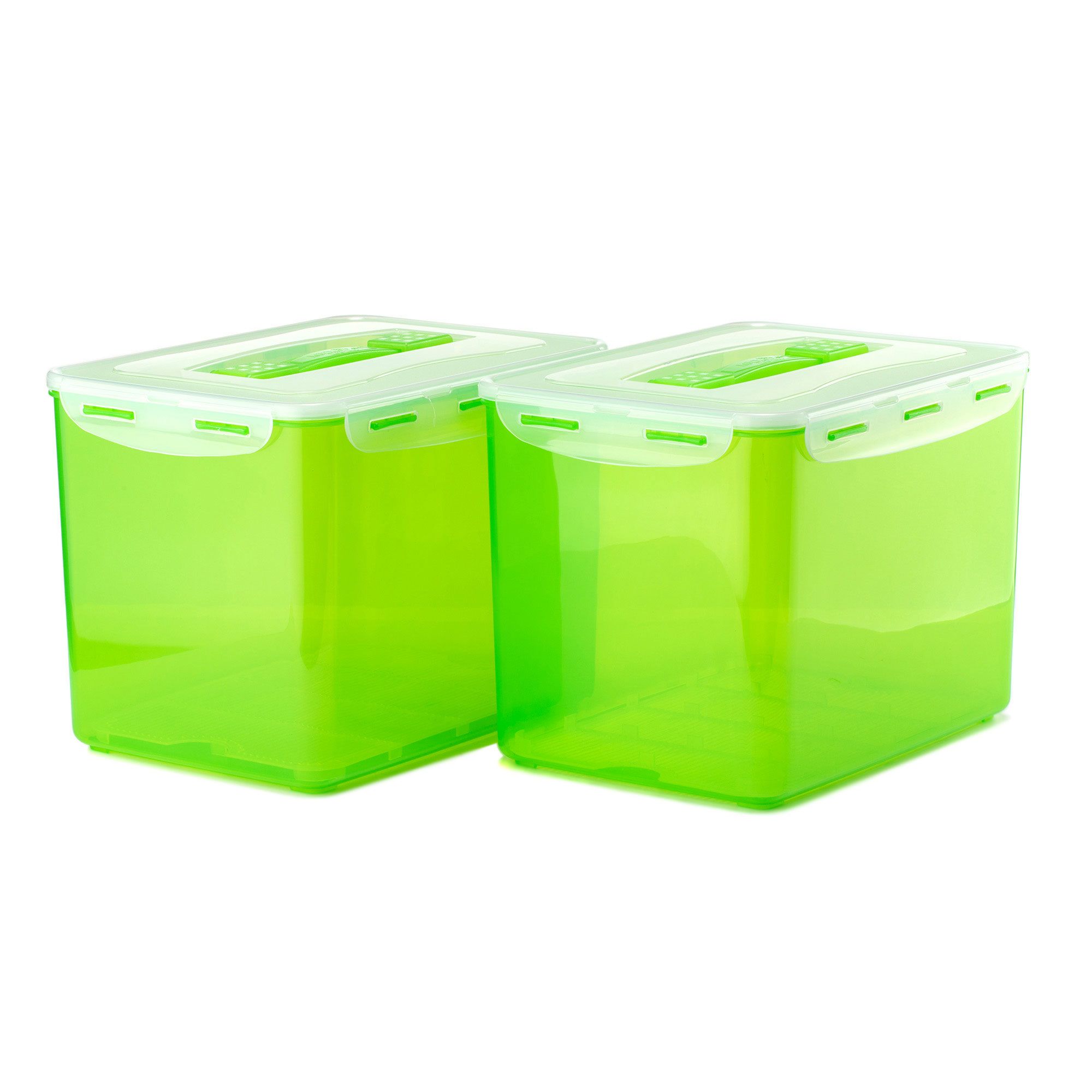 B-Ware LocknLock 2 Aufbewahrungsboxen luft- & aromadicht inkl. Henkel