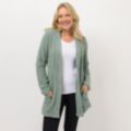COZEE HOME Homewear Loungwear Cardigan uni MF Fluffy Bouclé Länge ca. 80cm