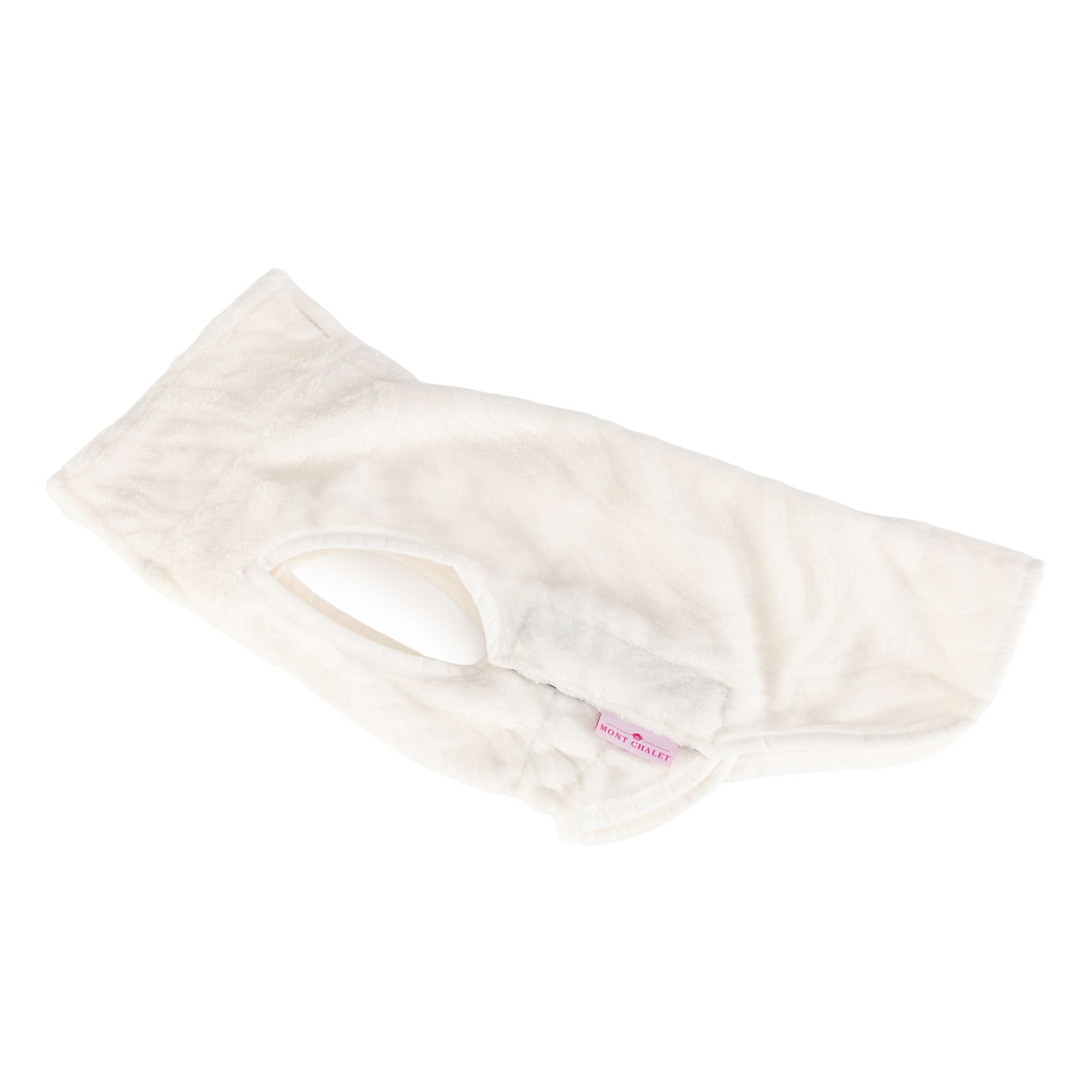 MONT CHALET Hunde-Pullover Klettverschlüsse Mikrofaser Chinchilla 2-Wege-RV, waschbar