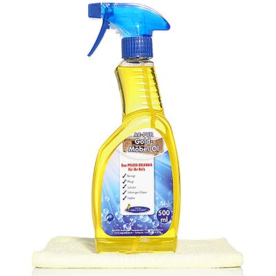 AQUA CLEAN PUR Gold Möbel-Öl reinigt, pflegt & schützt ...