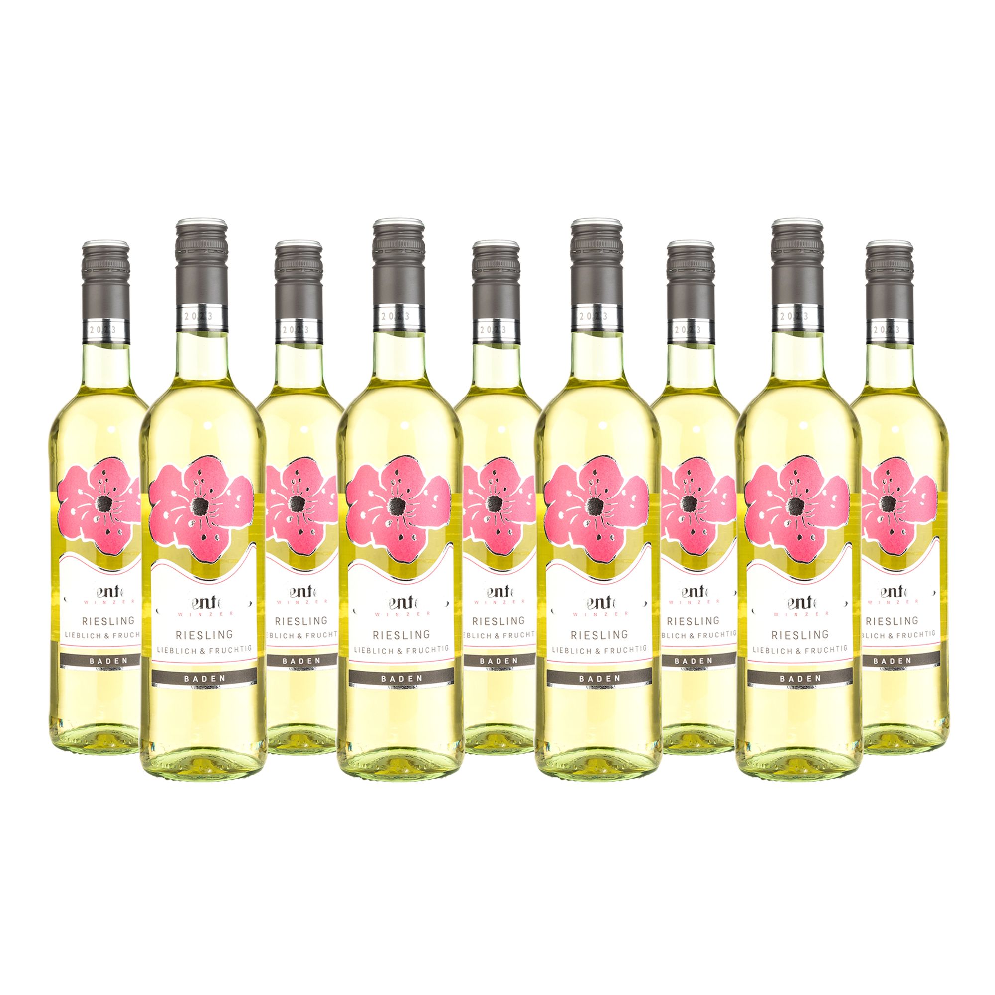 AFFENTALER WEIN Blütenedition gemischt oder sortenrein JG 23/24 Inhalt 9x 0,75l