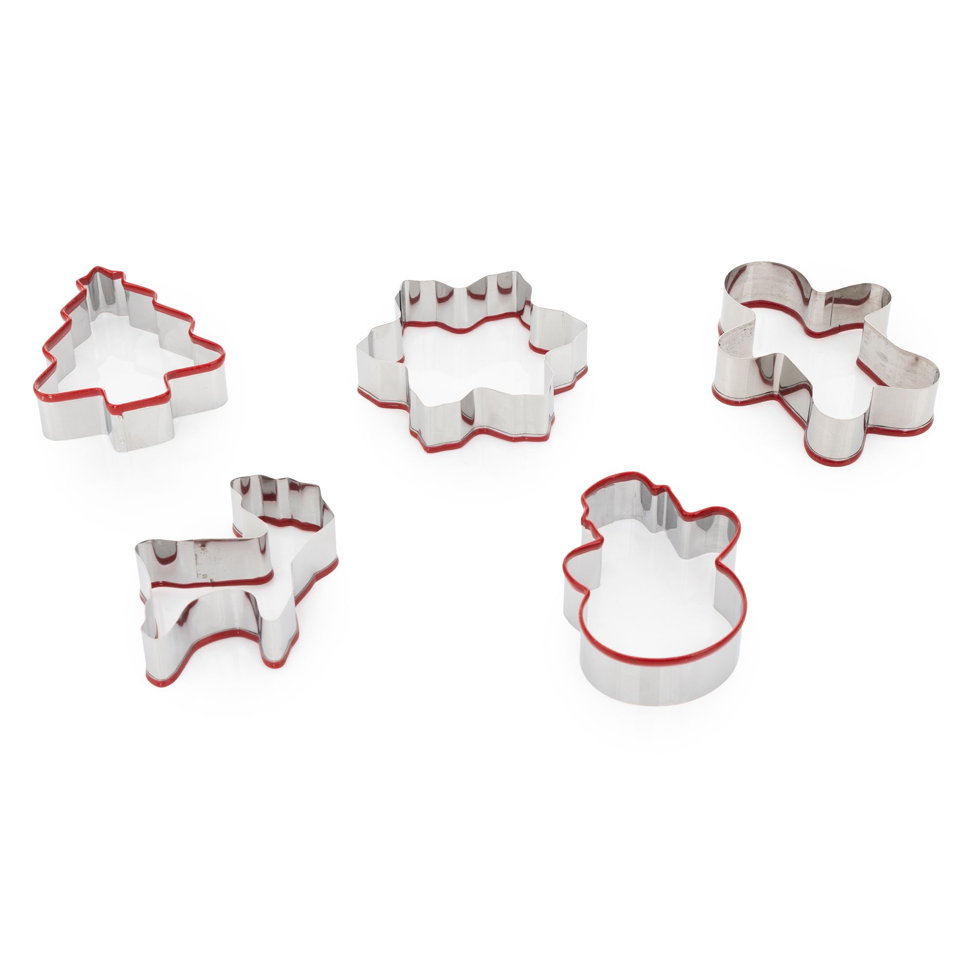 COOK'S ESSENTIALS Weihnachts- Ausstechformen, 5tlg. verschiedene Motive