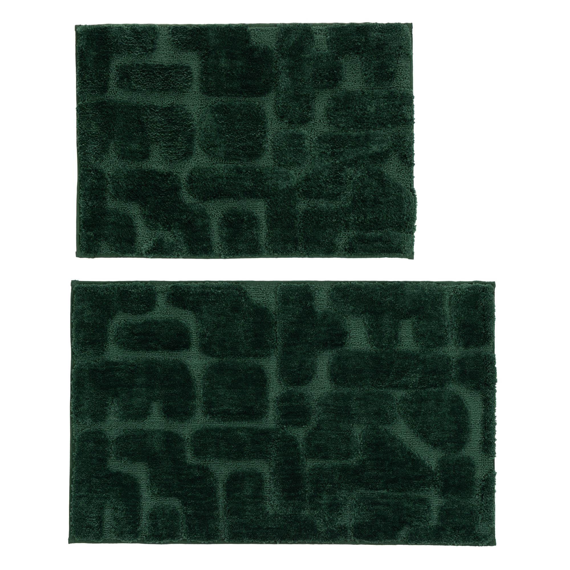 CASA FONDO 2 Fußmatten Hoch-/Tiefstruktur HeiQ-Ausrüstung Samt-Paspel