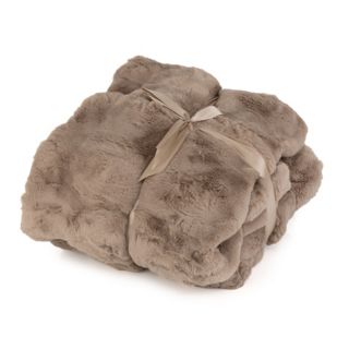 MONT CHALET 1 Premium-Plaid WOLKE XL-Wolke, uni Mikrofaser waschbar, 150x200cm