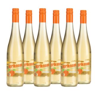 AFFENTALER WEIN Aprikosen Secco frisch & fruchtig exklusiv bei QVC 6 Flaschen à 0,75l