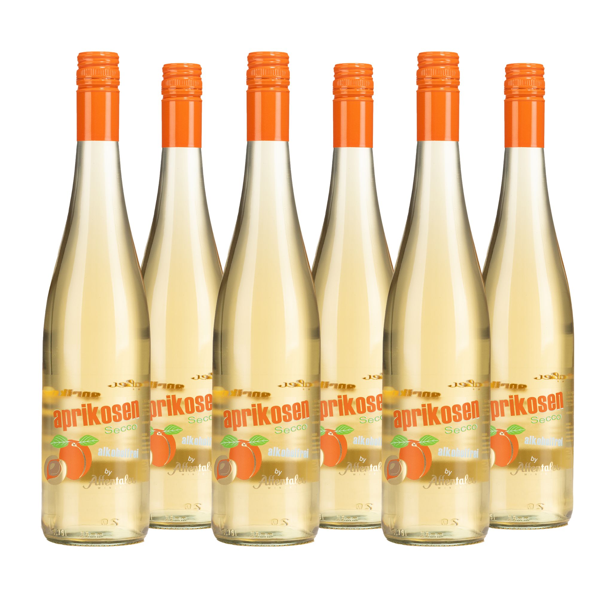 AFFENTALER WEIN Aprikosen Secco frisch & fruchtig 6 Flaschen à 0,75l exklusiv bei QVC