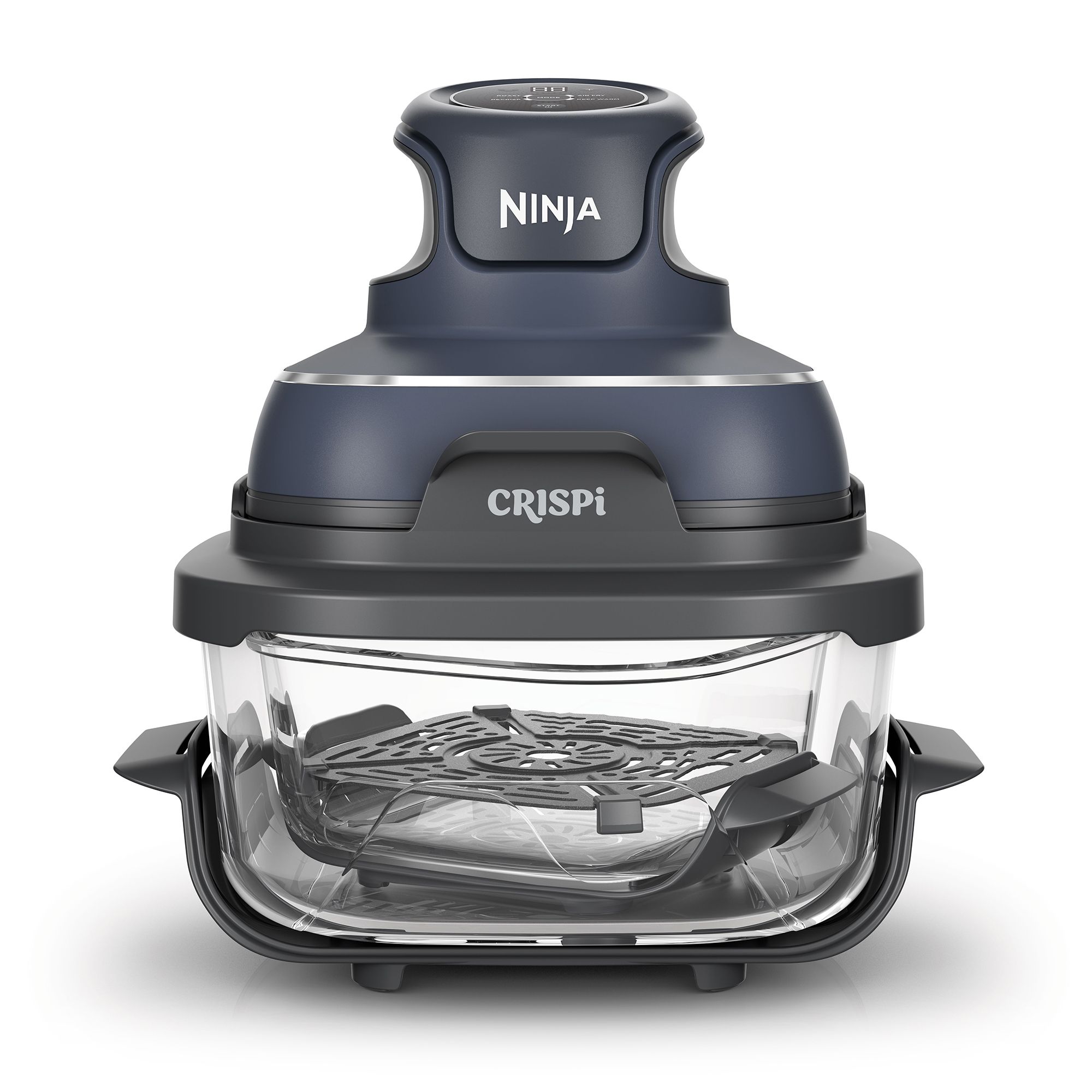 NINJA® FN101EU CRISPi Glas Heißluftfritteuse inkl. 2 Glas-Behälter