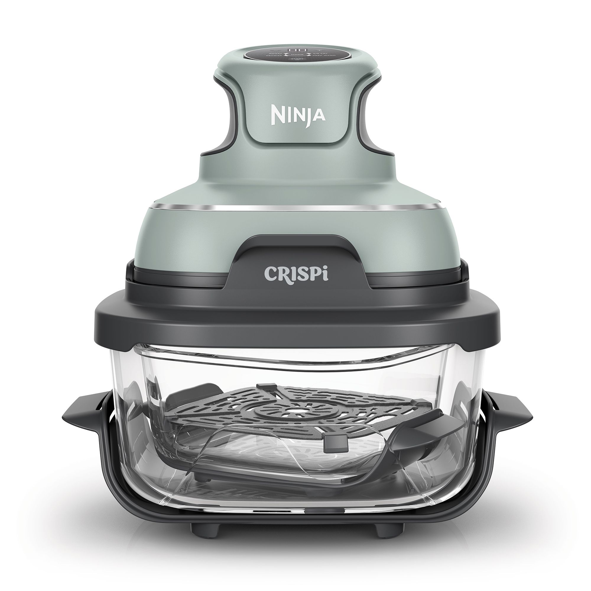 NINJA® FN101EU CRISPi Glas Heißluftfritteuse inkl. 2 Glas-Behälter