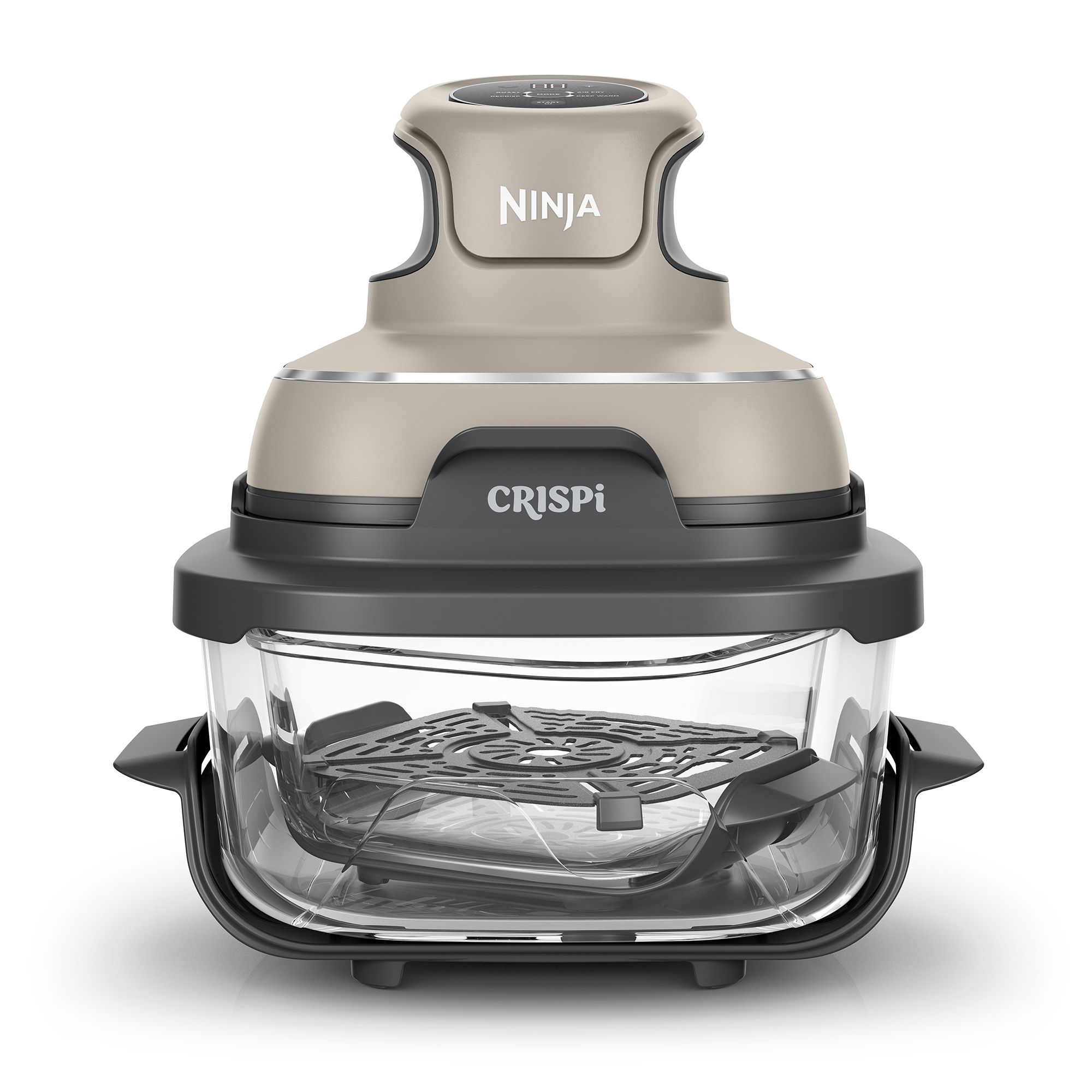 NINJA® FN101EU CRISPi Glas Heißluftfritteuse inkl. 2 Glas-Behälter