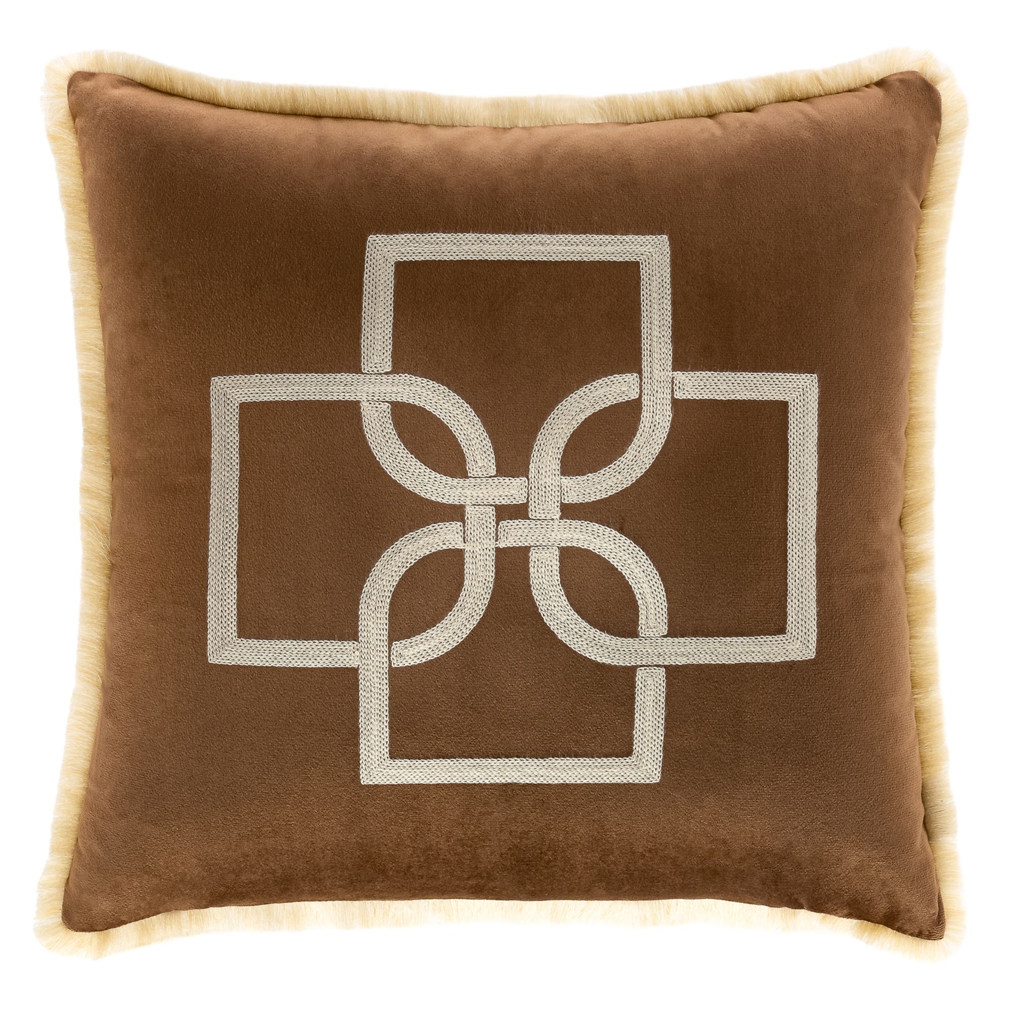 CASA DAWID by Dawid Tomaszewski 1 Dekokissenhülle große Logo-Stickerei waschbar, ca. 45x45cm