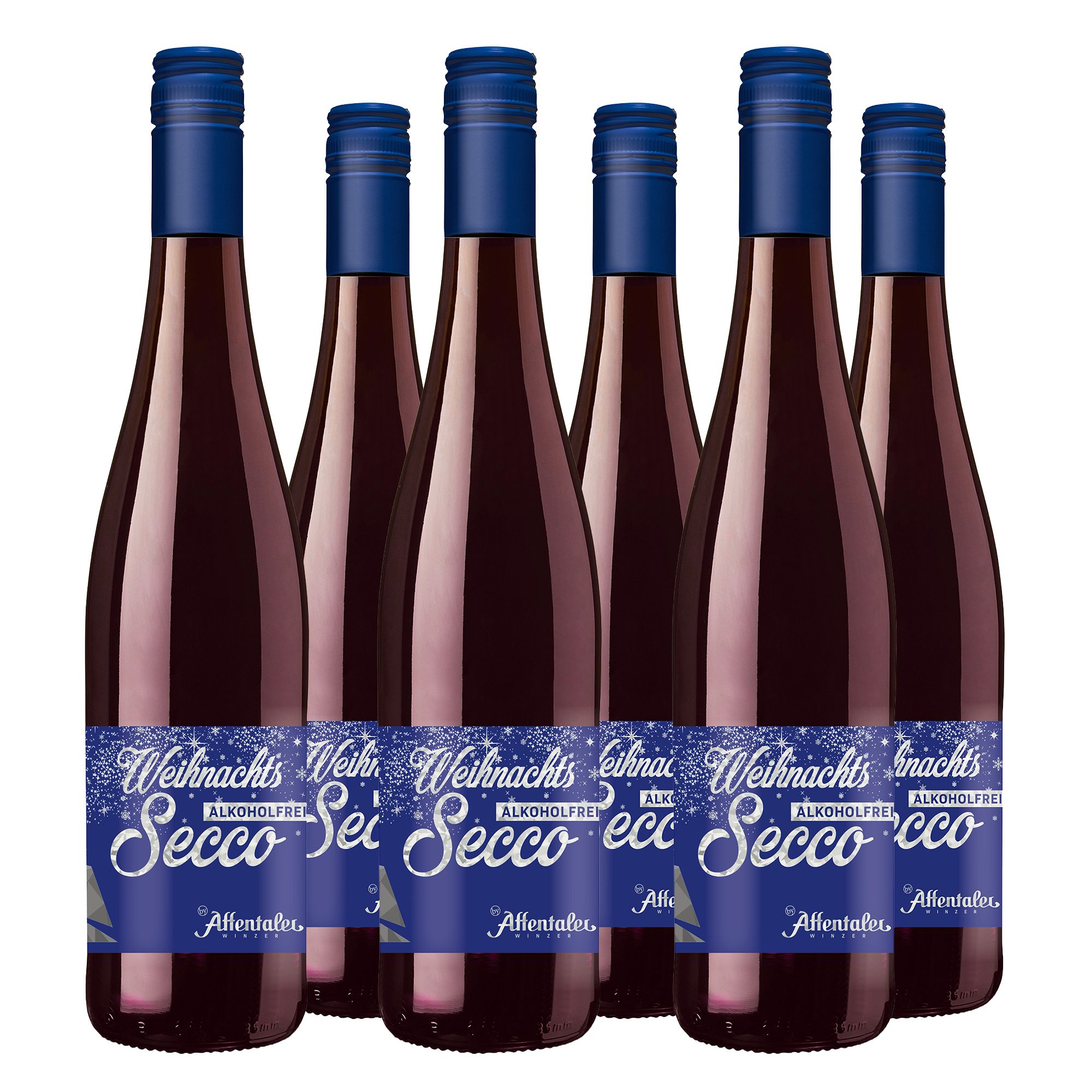 AFFENTALER WEIN Weihnachts-Secco mit winterlichen Aromen 6 Flaschen à 0,75l exklusiv bei QVC