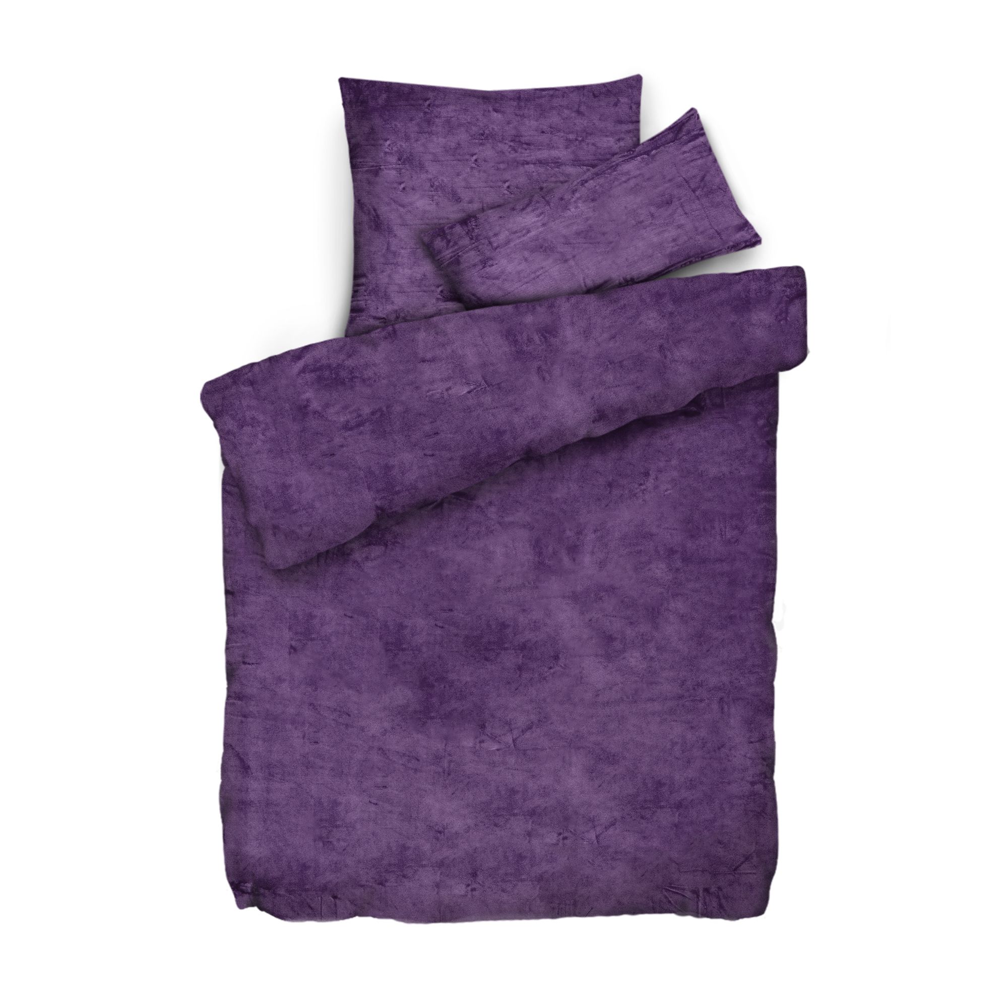 MONT CHALET Bettwäsche uni Mikrofaser Chinchilla Einzelbett, 3tlg.