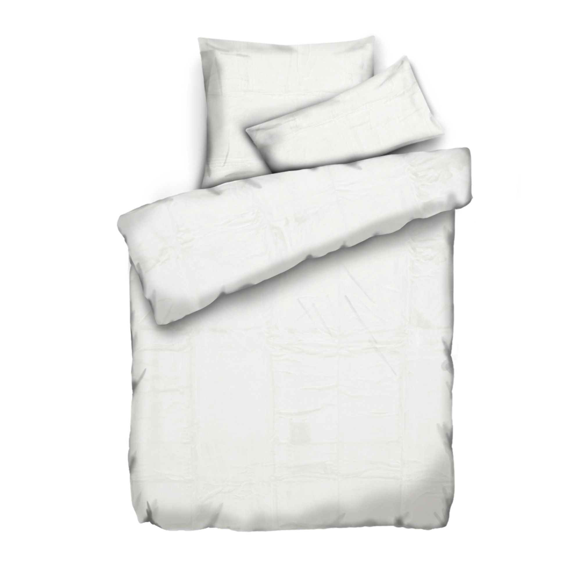 MONT CHALET Bettwäsche uni Mikrofaser Chinchilla Einzelbett, 3tlg.