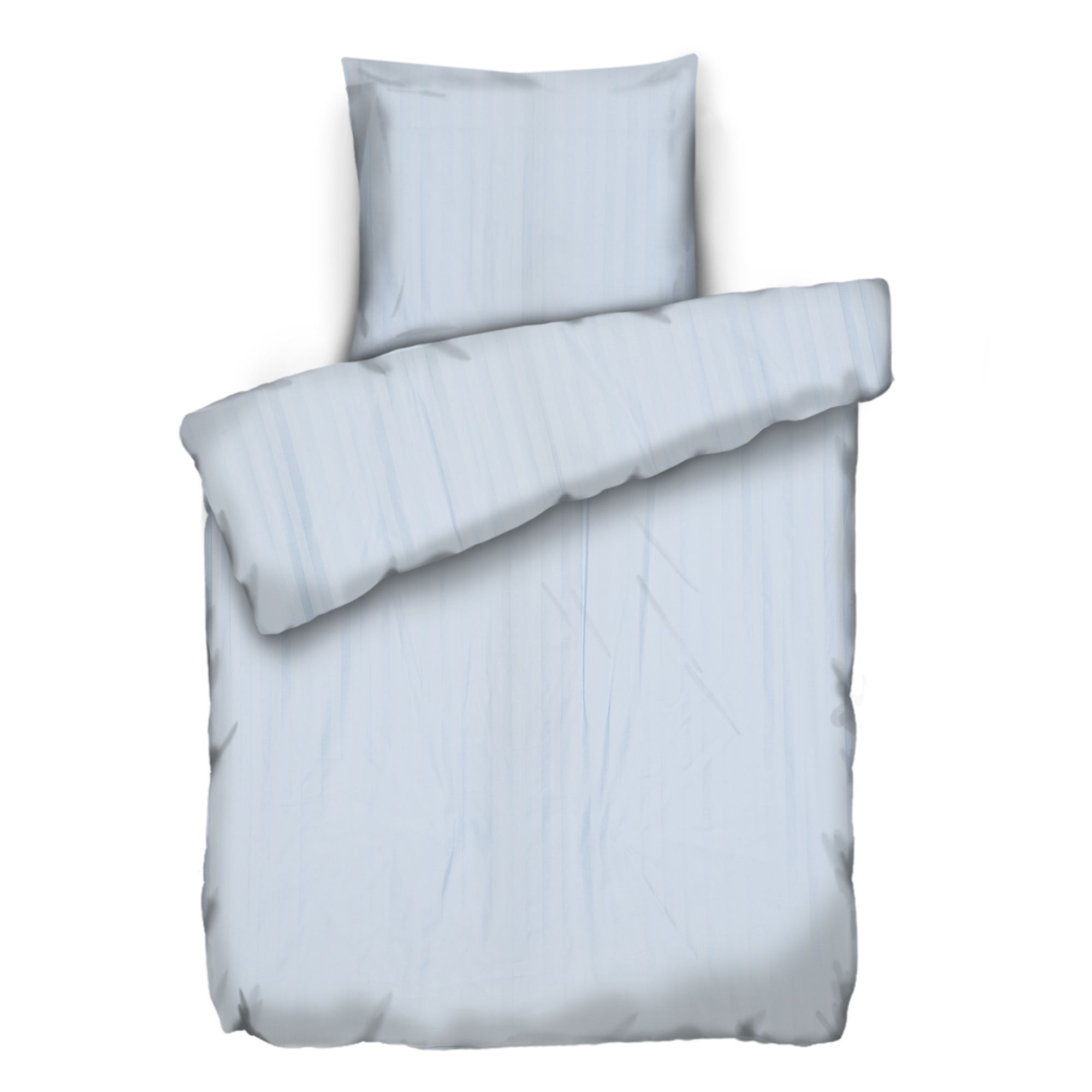 NACHTIGALL Bettwäsche Jaquardstreifen Baumwolle Farb- & Größenauswahl